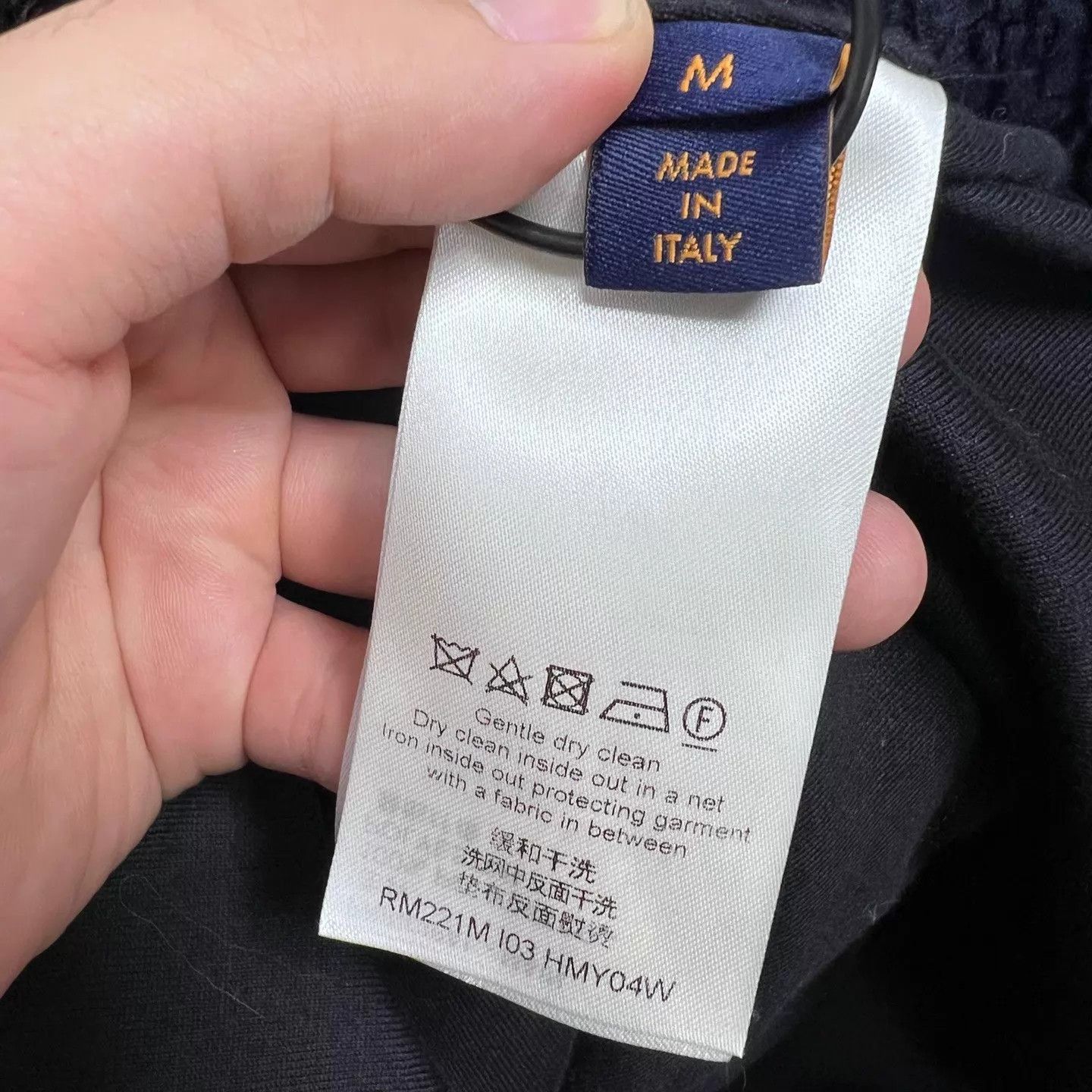 Louis Vuitton LV Nigo Black Blue Monogram Teddy Jacket M Size US M / EU 48-50 / 2 - 5 Thumbnail