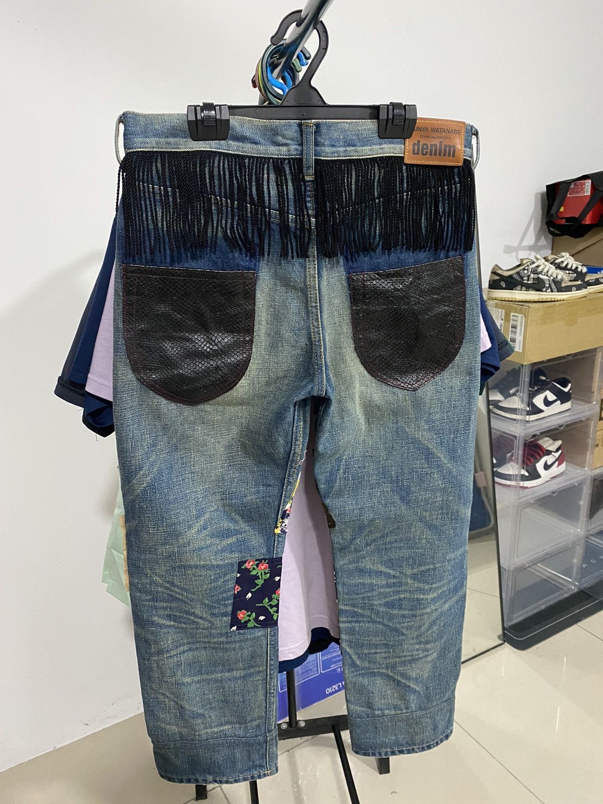 Comme des Garcons Vintage Junya watanabe Comme des garcons Patchwork pants Size US 30 / EU 46 - 7 Thumbnail