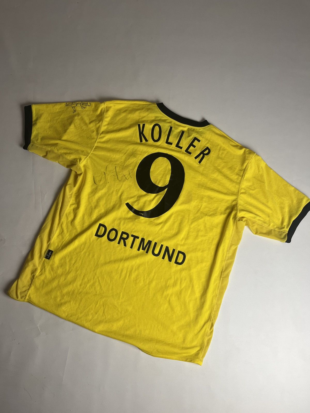 vintage-9-koller-borussia-dortmund-european-football-shirt-jersey