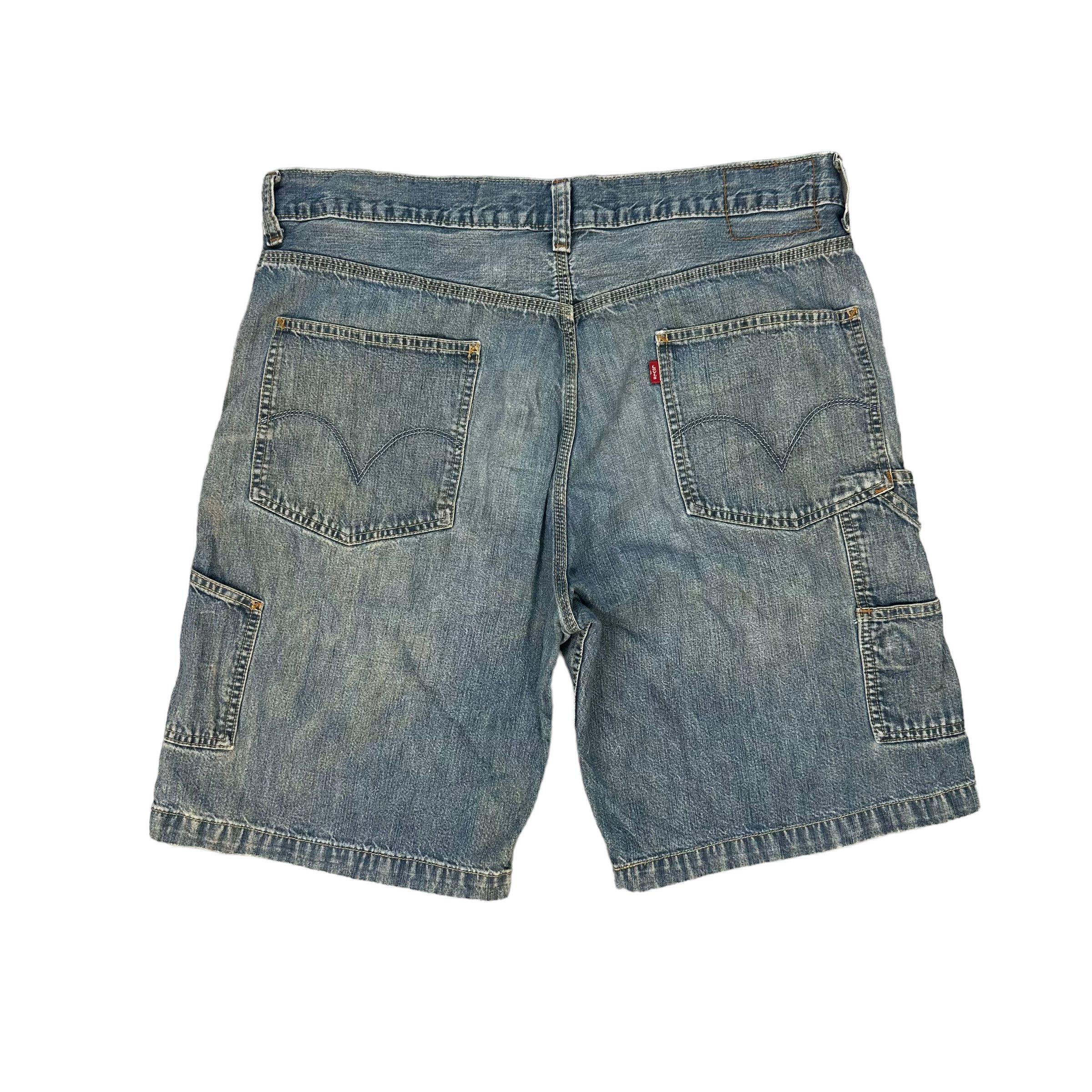 Levi's LEVIS CARPENTER DENIM SHORTS PANT #8404-007 Size US 36 / EU 52 - 12 Thumbnail