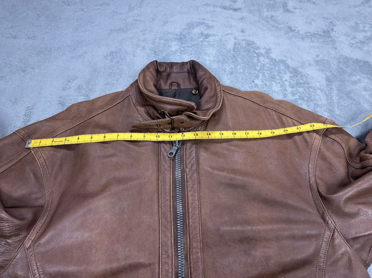 Issey Miyake Vintage Issey Miyake Bomber Leather Jacket. J0128 Size US L / EU 52-54 / 3 - 23 Thumbnail