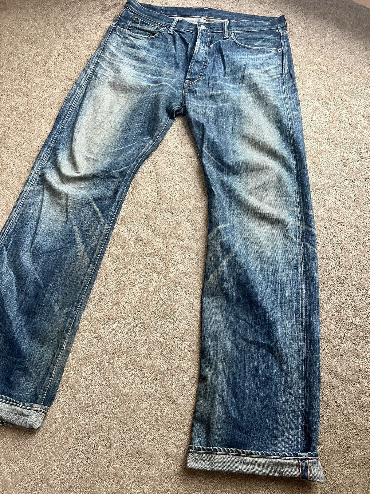 Japanese Brand × OMNIGOD × Vintage Omnigod Selvedge Smoke Flared Jeans Size US 36 / EU 52 - 3 Thumbnail