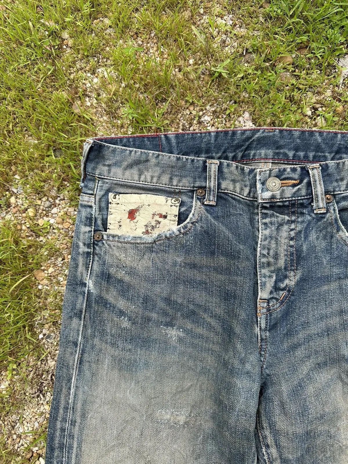 If Six Was Nine SOUL OF FREEDOM ‘’MADE IN HEAVEN’’ JEANS RIPPED DENIM PANTS Size US 31 - 6 Thumbnail