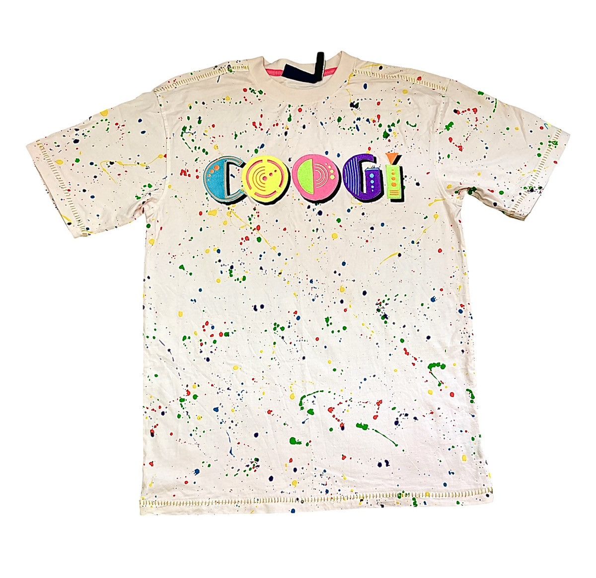 Coogi Splash Paint design Shirt