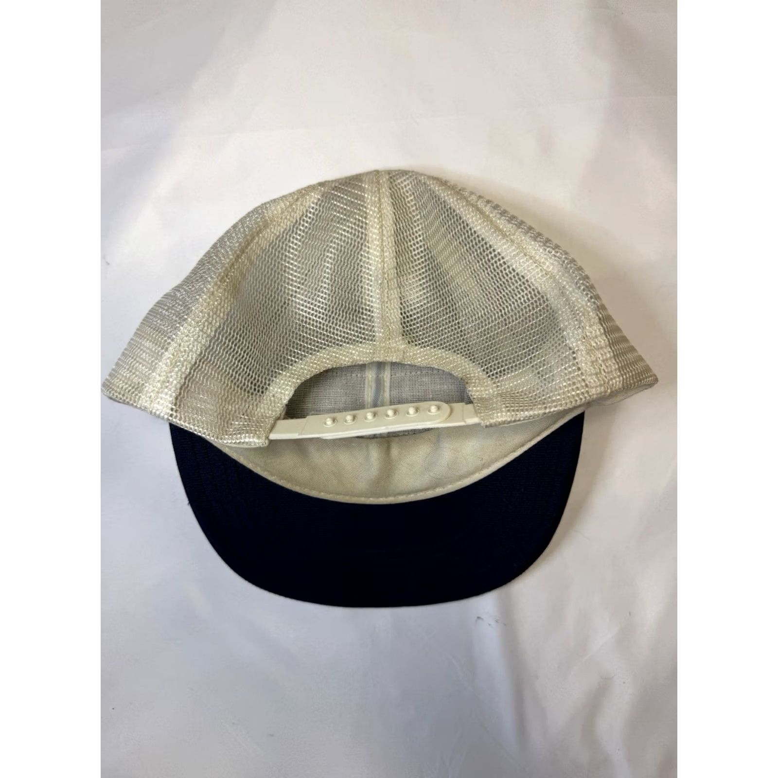 Delta VINTAGE Ram Action Headwear DELTA Patch Blue Snapback Adjustable Trucker Hat Men Adjustable Blue USA 90s Outdoor Cap Hats Size ONE SIZE - 2 Thumbnail