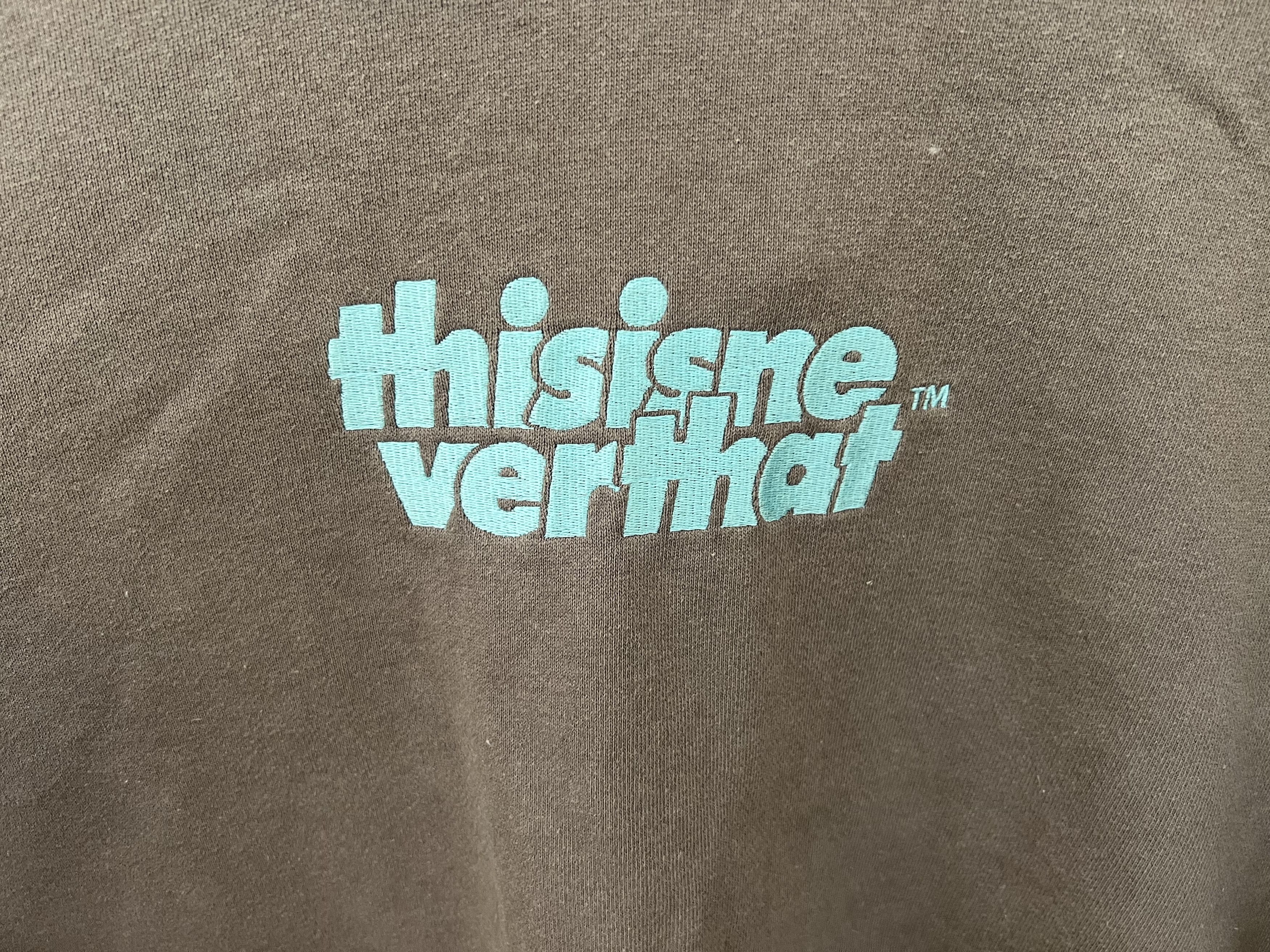 thisisneverthat thisisneverthat light brown + teal hoodie Size US L / EU 52-54 / 3 - 3 Thumbnail