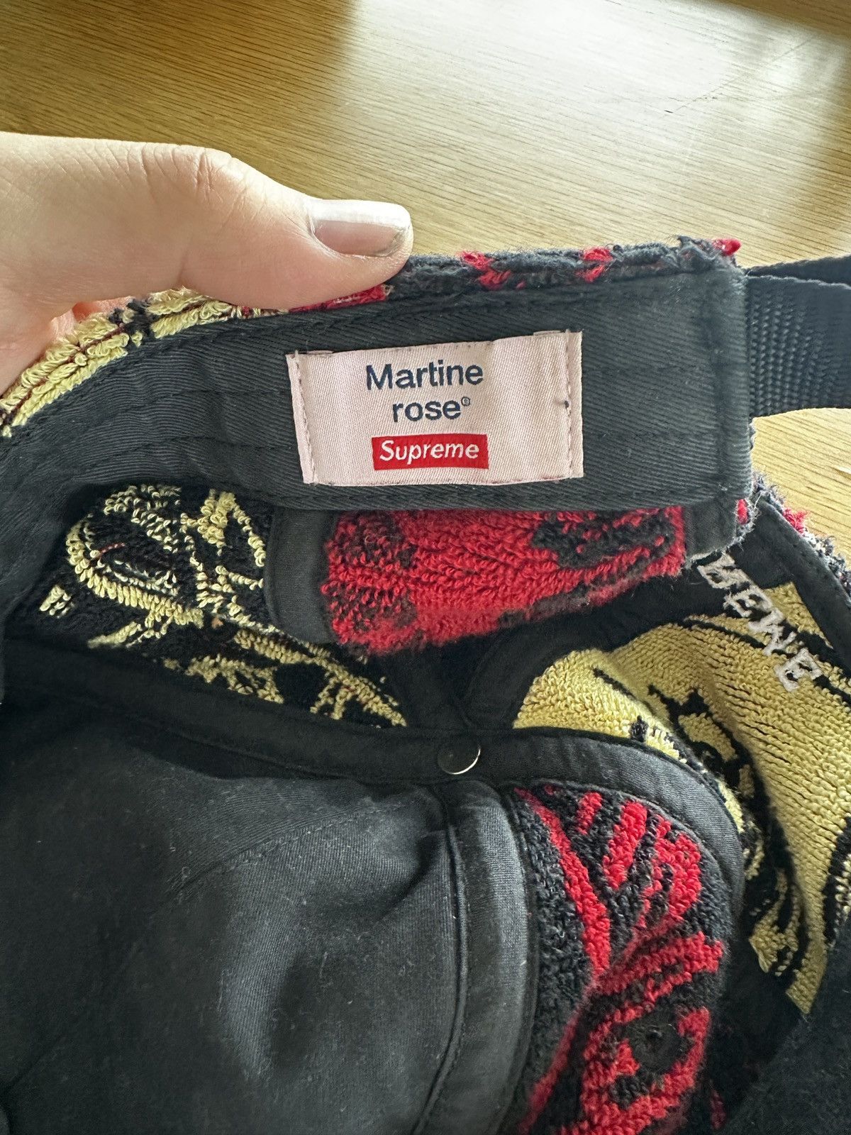Martine Rose × Supreme Martine Rose Supreme Towel Hat Size ONE SIZE - 5 Thumbnail