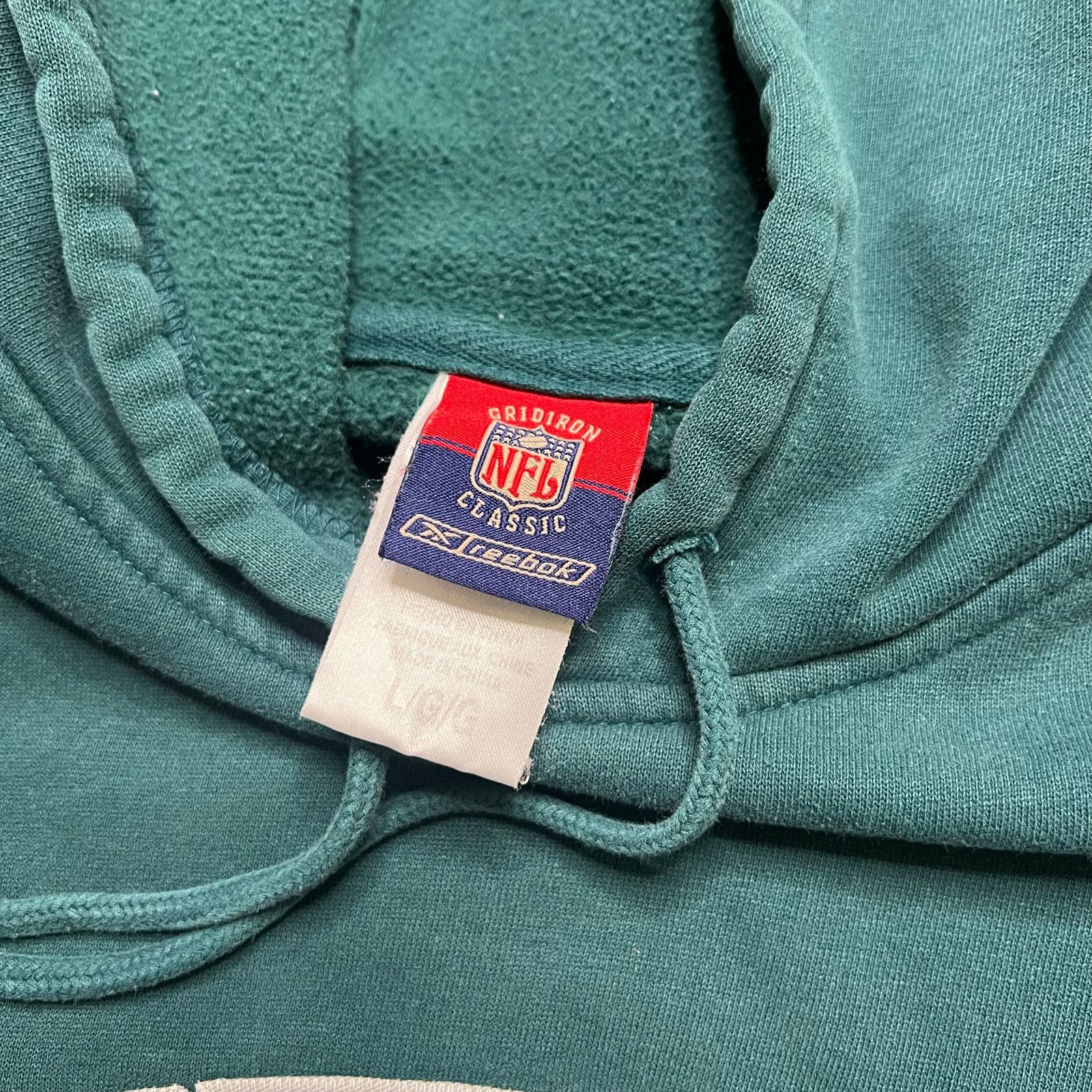 Reebok Vintage Philadelphia Eagles Reebok NFL Football Hoodie Large Size US L / EU 52-54 / 3 - 3 Thumbnail