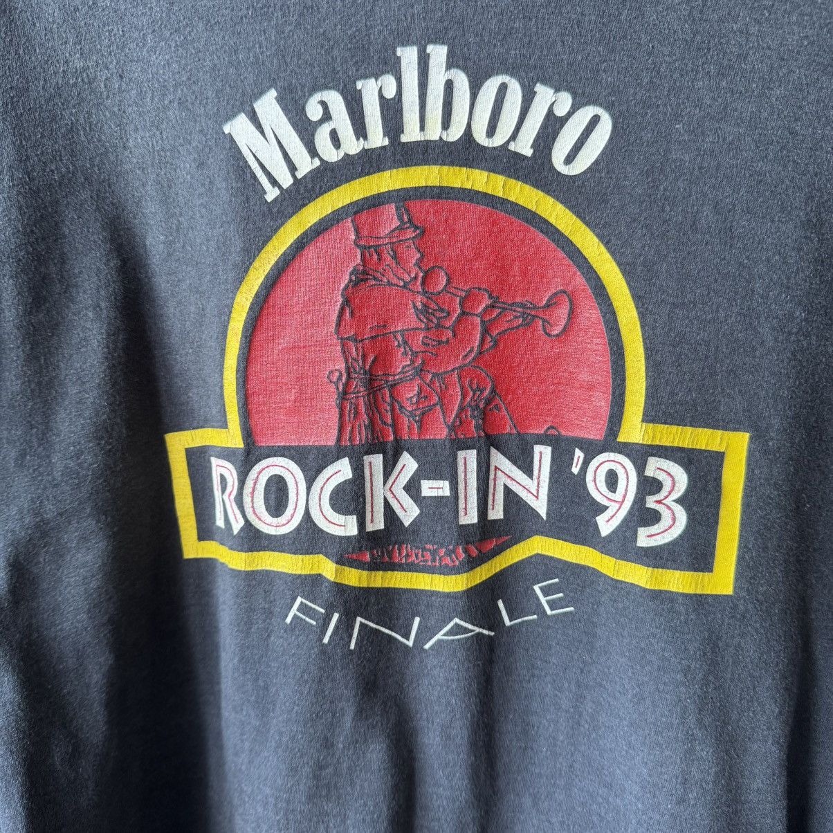 Marlboro Vintage 1993 Marlboro Rock-In Finale Hoodie Size US XL / EU 56 / 4 - 5 Thumbnail