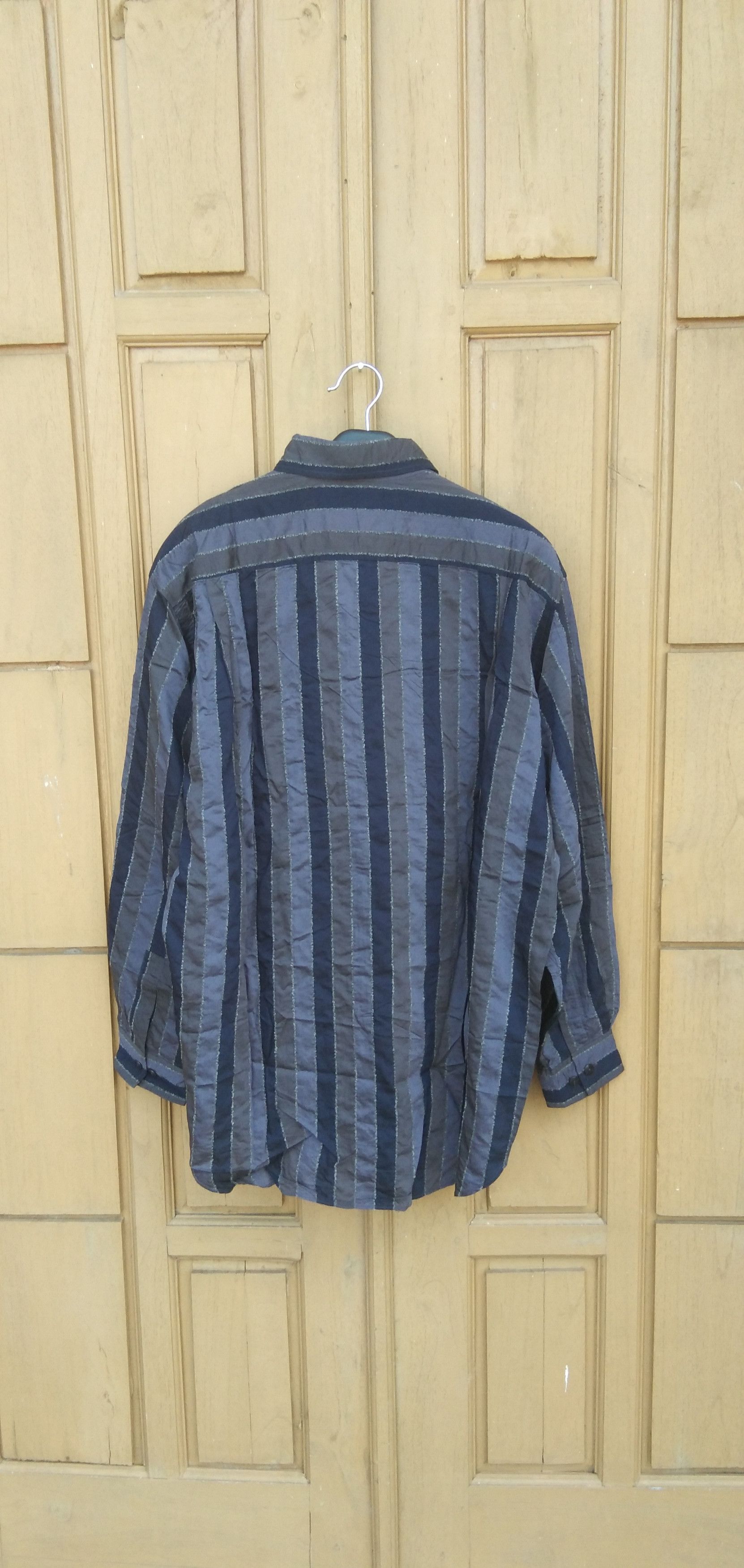 Christian Dior Monsieur Vtg Christian dior monsieur stripe button up shirt Size M / US 6-8 / IT 42-44 - 9 Thumbnail