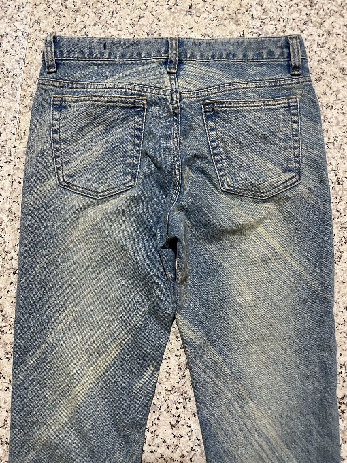 EGOIST Vintage EGOIST Y2K Sand Wash Flare Denim Pants LGB Style Size 27" / US 4 / IT 40 - 12 Thumbnail