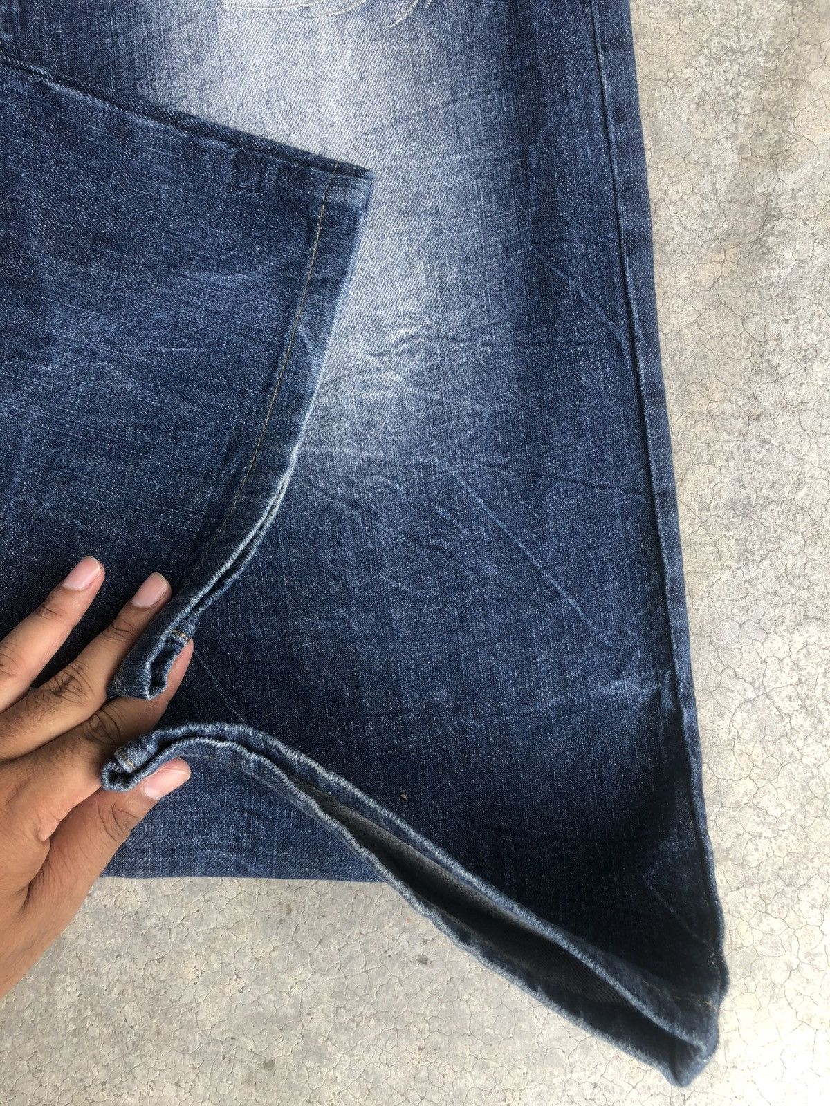 Karakuri Tamashii Karakuri Tamashii Embroidered Jeans Distressed Size US 34 / EU 50 - 13 Thumbnail