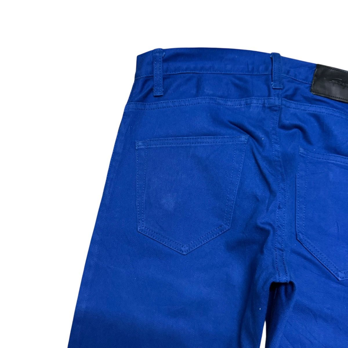 READYMADE S'exprimer Royal Blue Denim Jeans By YUTA READYMADE Size US 29 - 10 Thumbnail