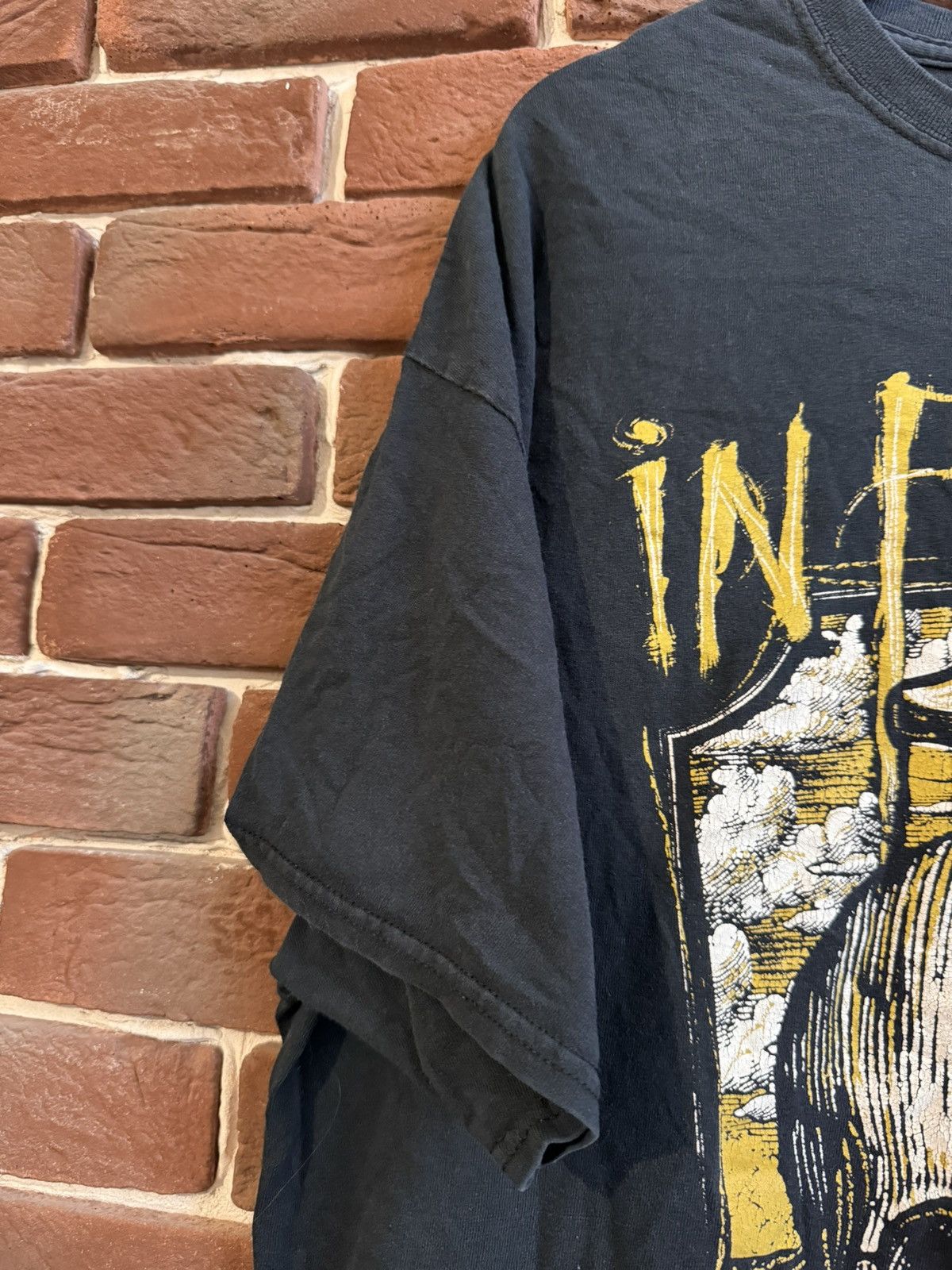 Band Tees RARE VINTAGE Y2K IN FLAMES TOUR RARE METAL ROCK BAND TEE Size US XL / EU 56 / 4 - 3 Thumbnail