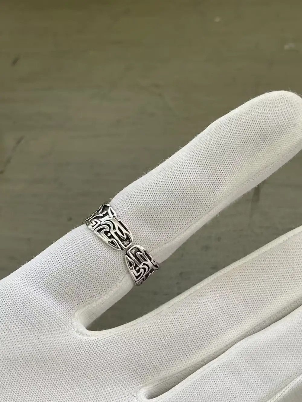 Jewelry × Vintage Punk Abstract Ring Size ONE SIZE - 3 Thumbnail