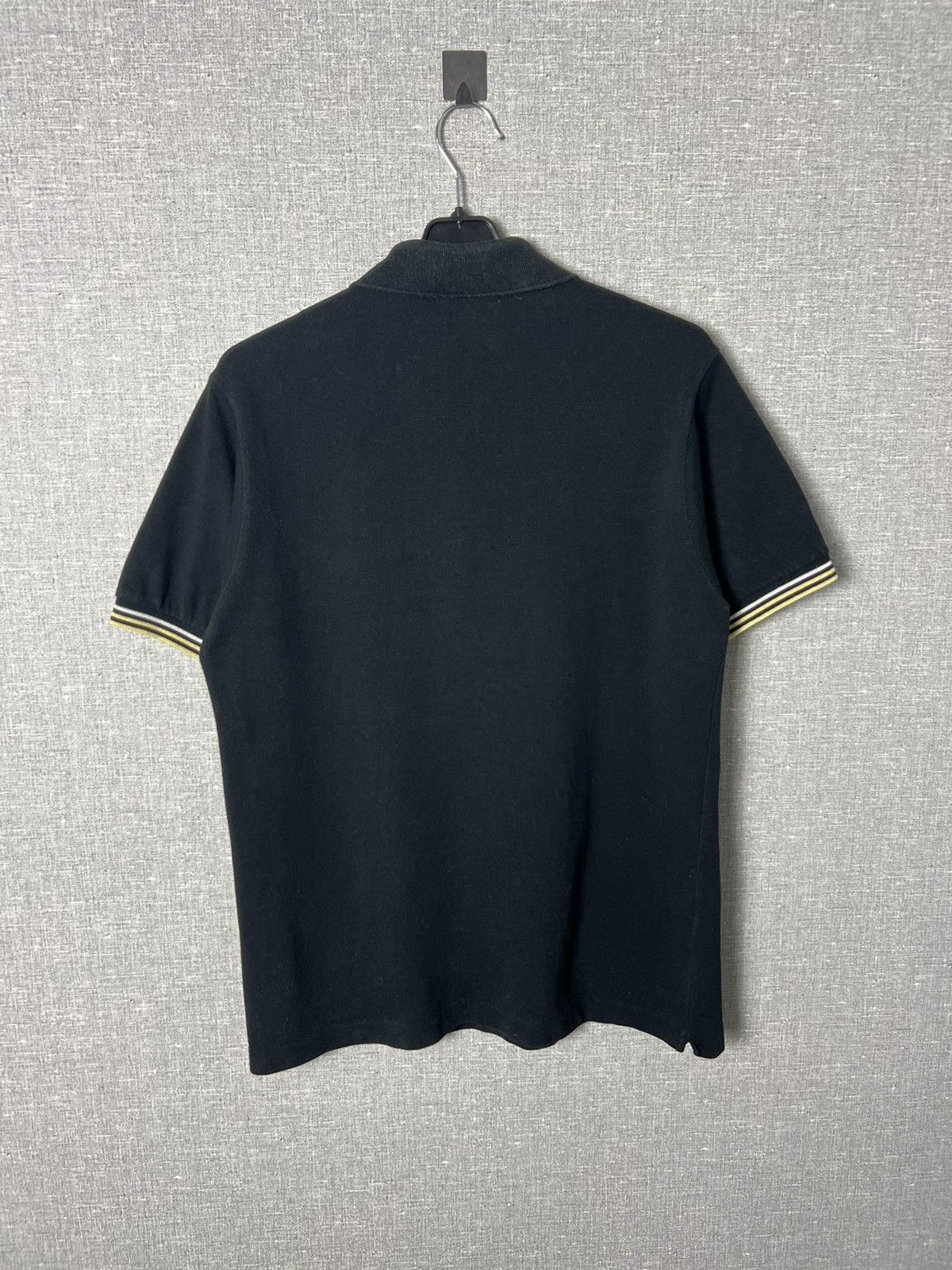 Lacoste Vintage Lacoste Large Exclusive Logo Black Polo Shirt Size US S / EU 44-46 / 1 - 10 Thumbnail