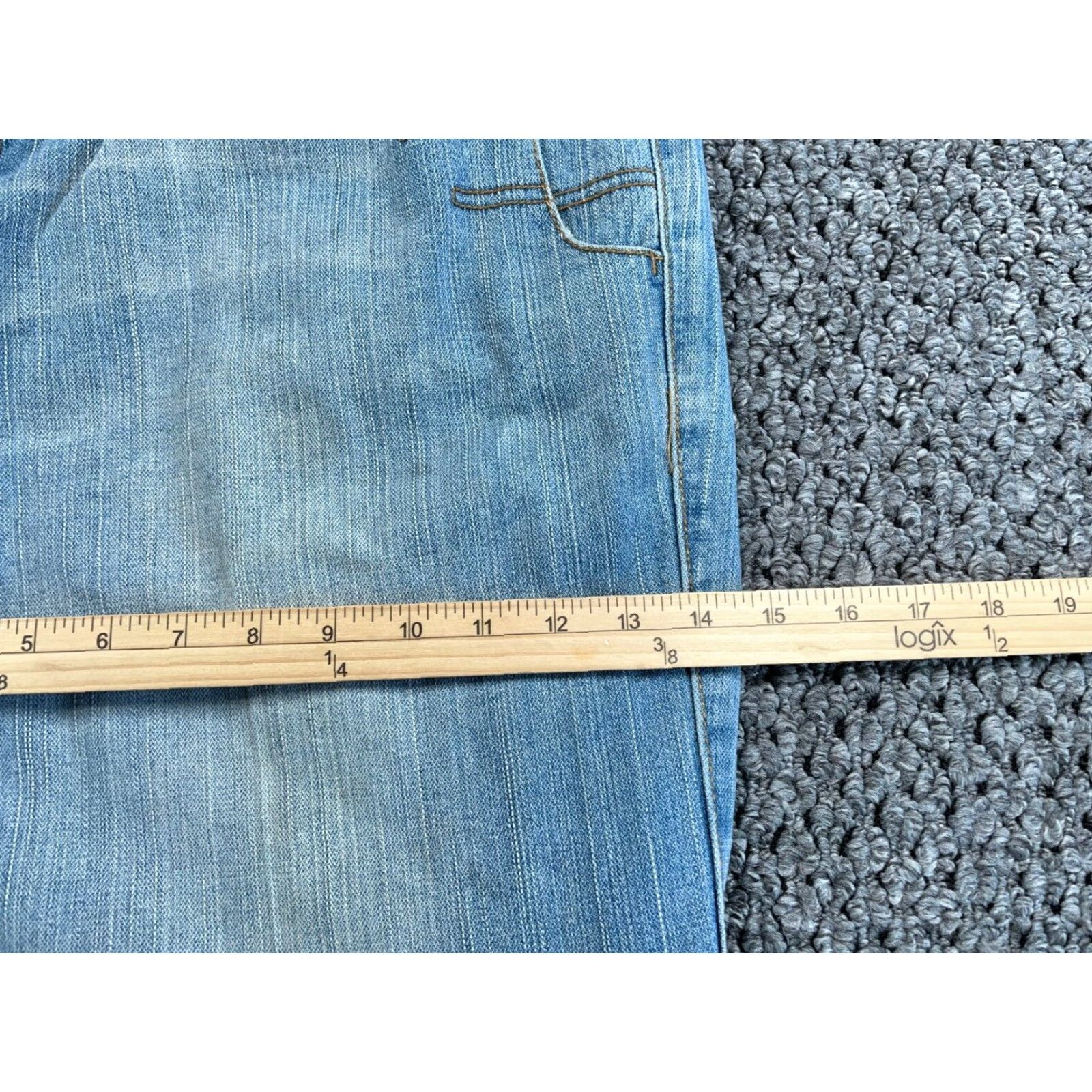 Rocawear VINTAGE Rocawear Jeans Men 40 x 34 Blue Denim Baggy Loose Fit 90s Hip Hop Straight 5-Pocket Womens? Size US 40 / EU 56 - 7 Thumbnail