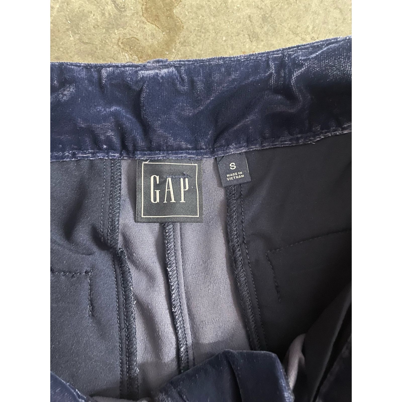 Gap Gap Women - High Rise Wide-Leg/ Crinkle Velvet / 6 / NWOT Size 28" / US 6 / IT 42 - 8 Thumbnail