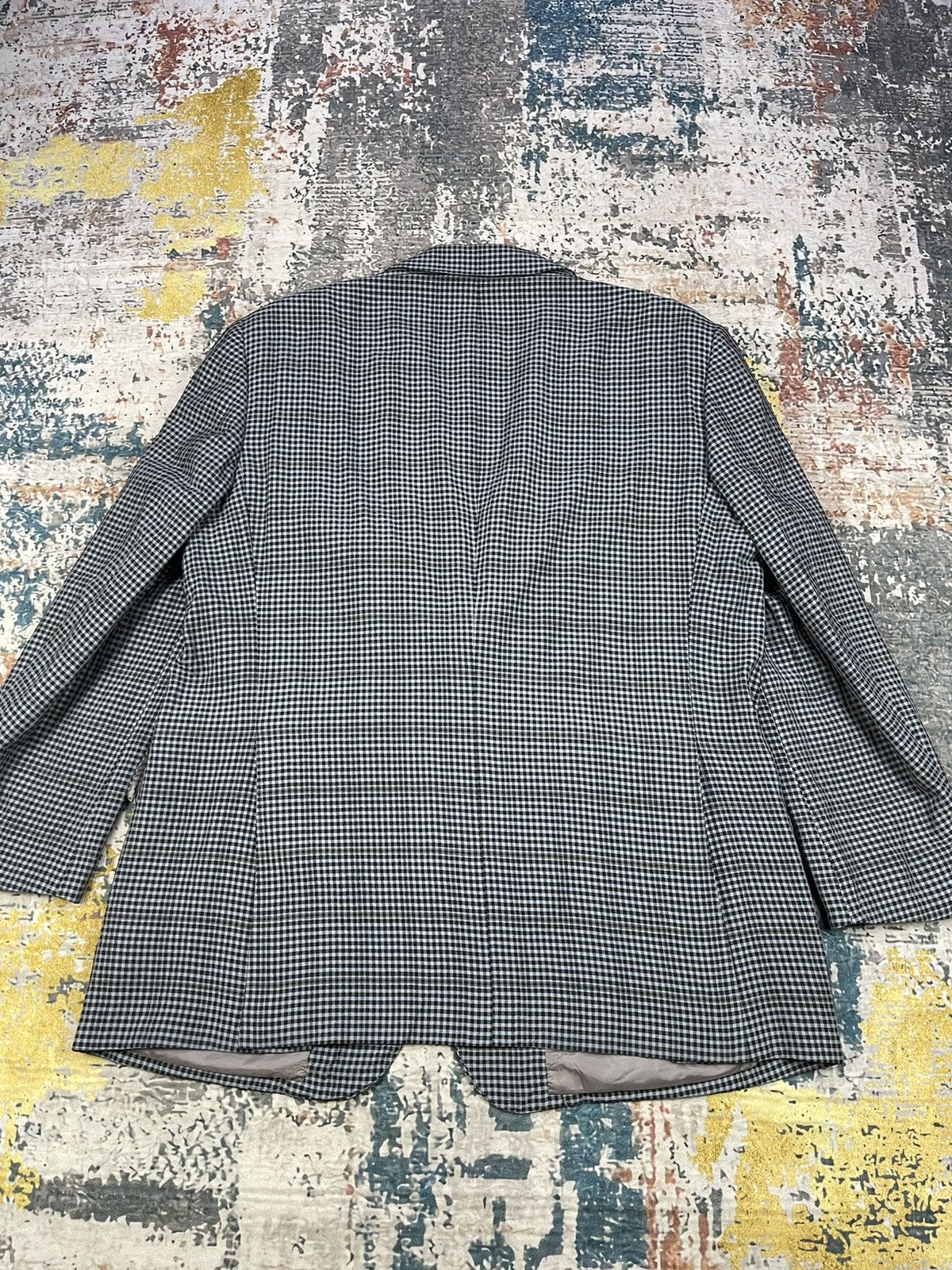 Burberry Burberry London Checked Plaid Silky Wool Blazer Size US M / EU 48-50 / 2 - 5 Thumbnail