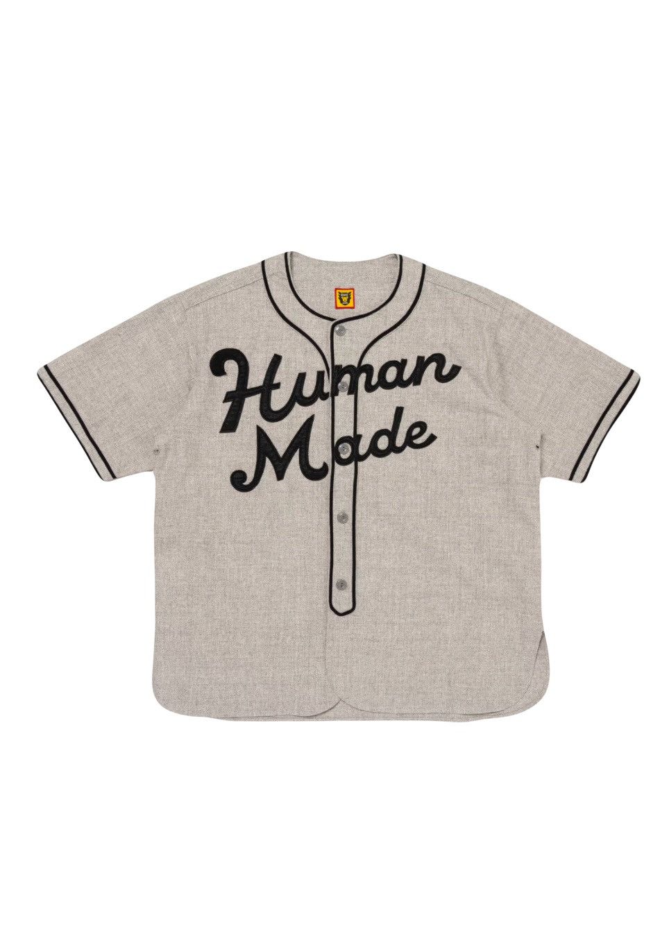 Human Made Human Made Baseball Shirt Grey | Grailed