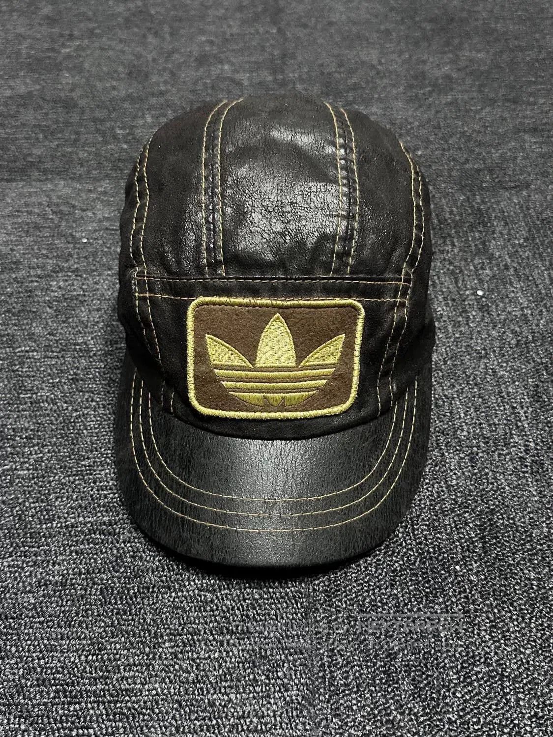 Adidas Adidas Mandalorian Black Gold Leather Cap. Size ONE SIZE - 2 Thumbnail