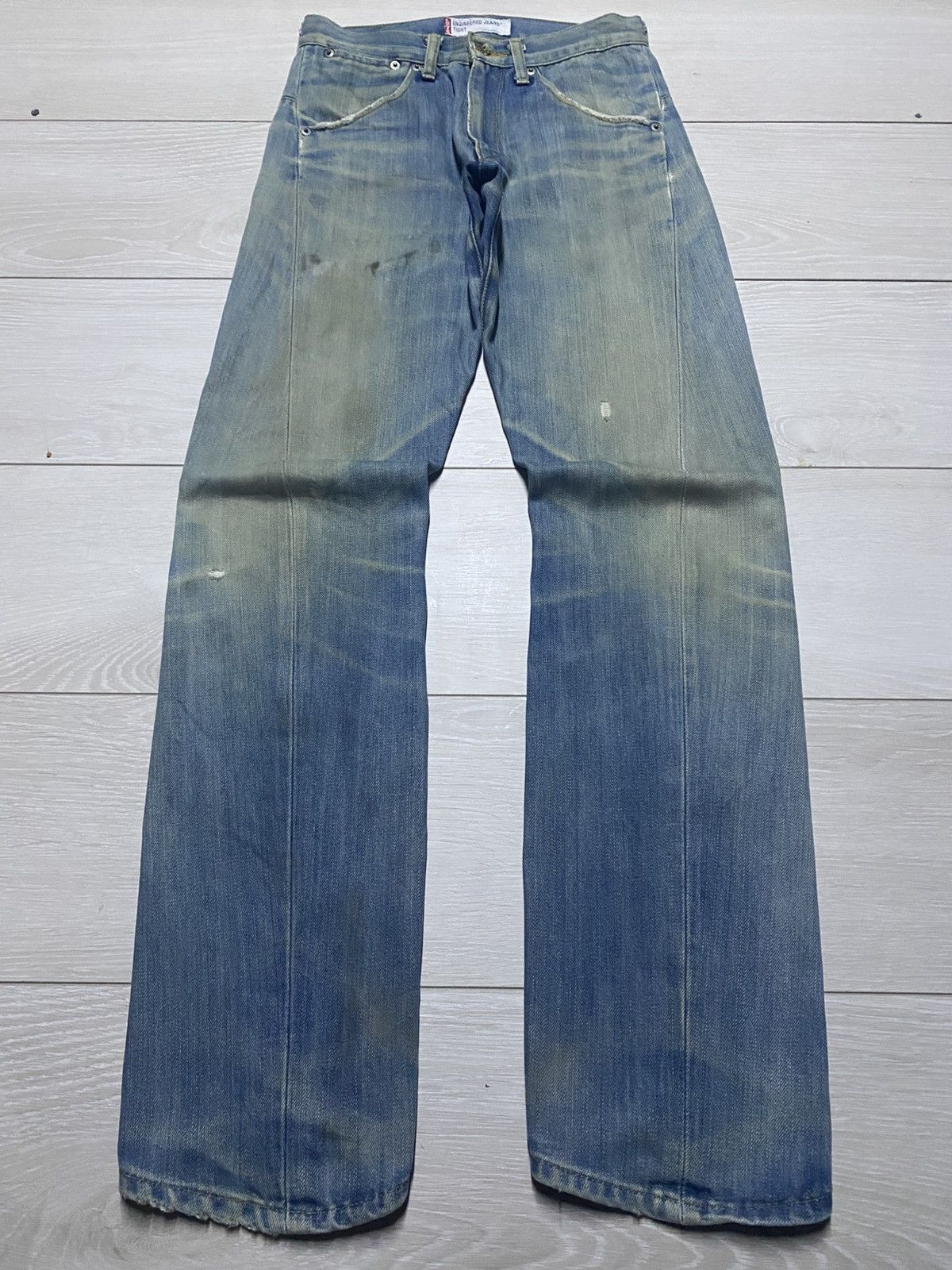 Levi's Vintage Levis Engineered Japan Twist Leg Jeans Size US 27 - 1 Thumbnail