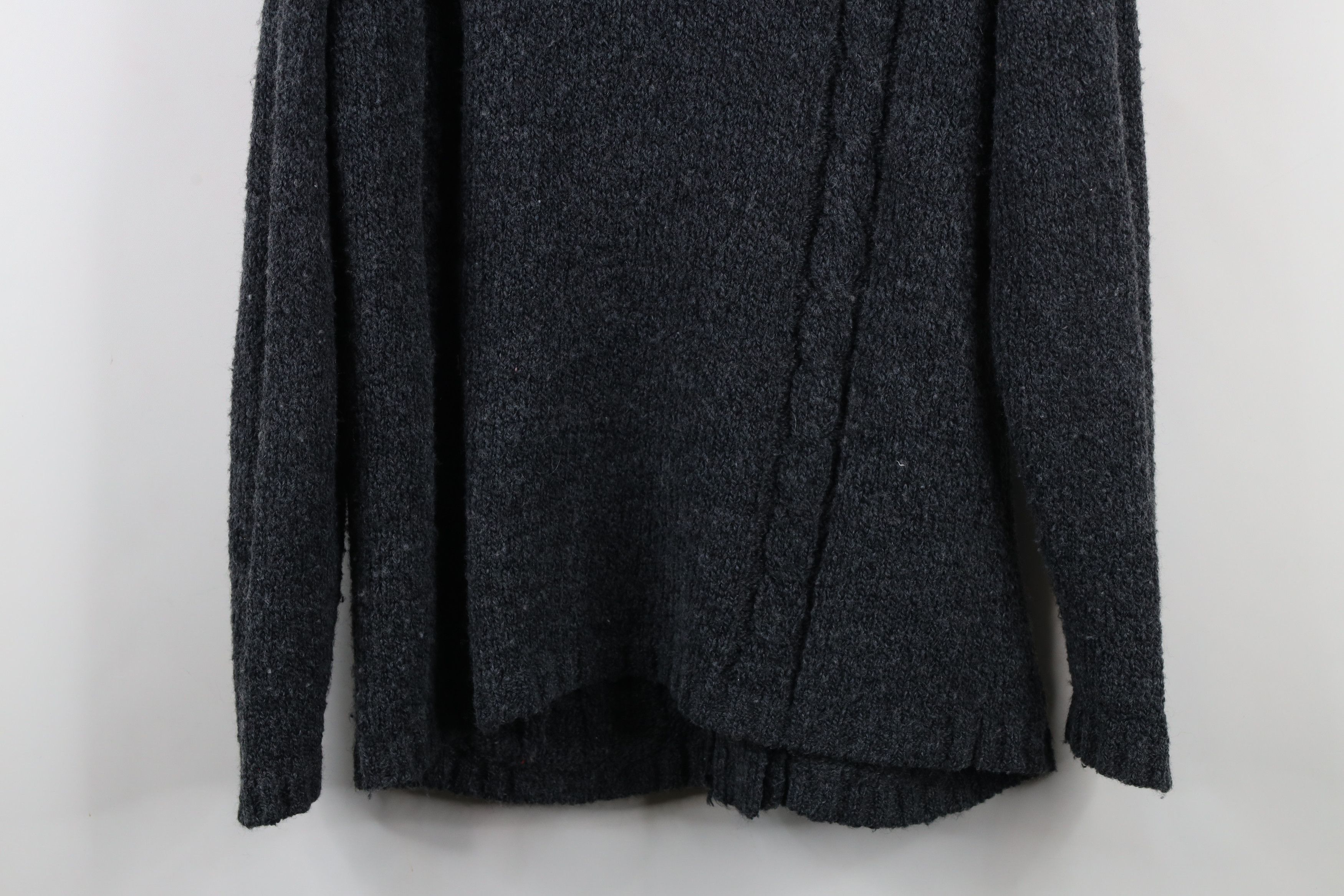 Vintage Vintage 90s Streetwear Blend Cable Knit Cardigan Sweater Size M / US 6-8 / IT 42-44 - 10 Thumbnail