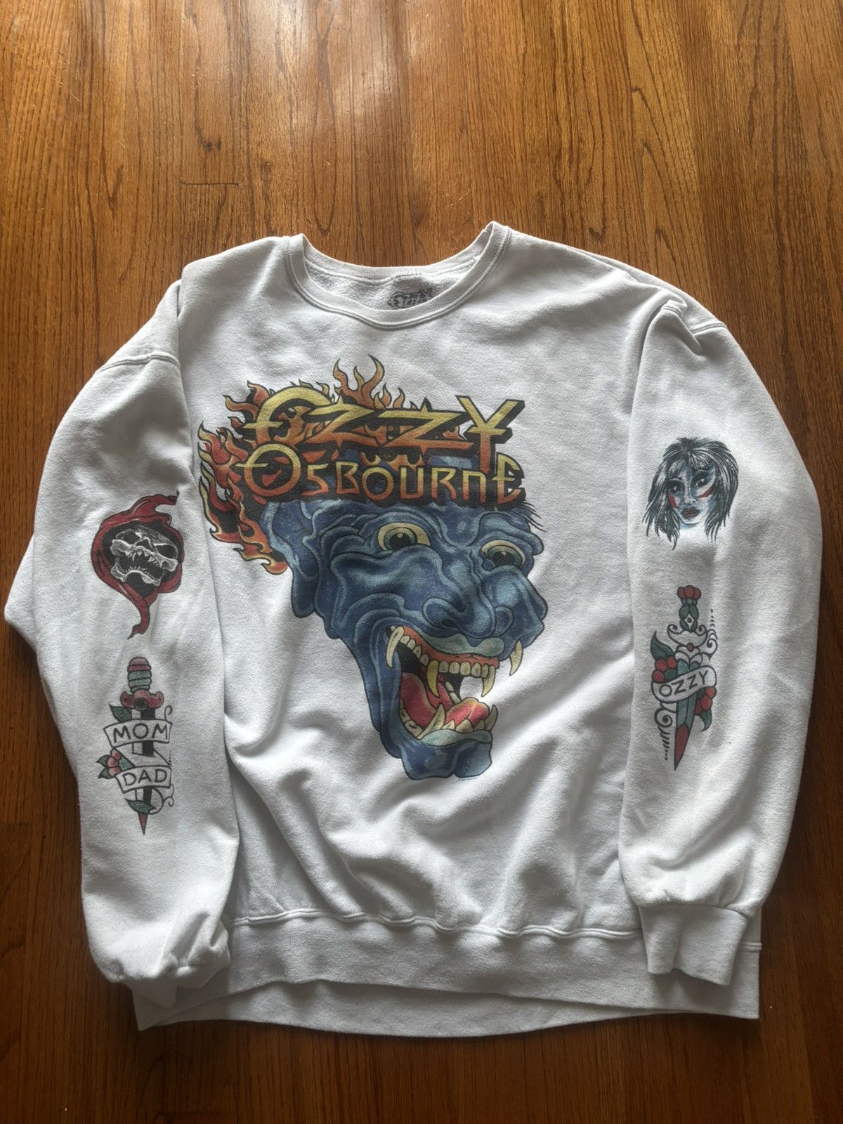 Ozzy Osbourne Ozzy Osbourne Sweat Shirt Size US XL / EU 56 / 4 - 1 Thumbnail