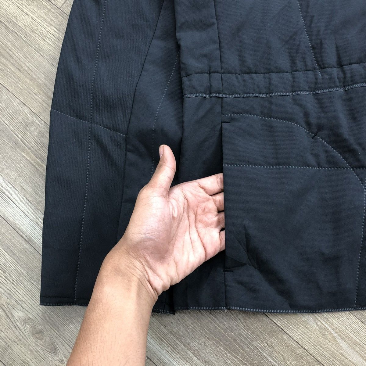 Issey Miyake × Pleats Please Issey Miyake RARE💥 Pleats Please Issey Miyake Quilted Polyester Jacket Size US L / EU 52-54 / 3 - 11 Thumbnail
