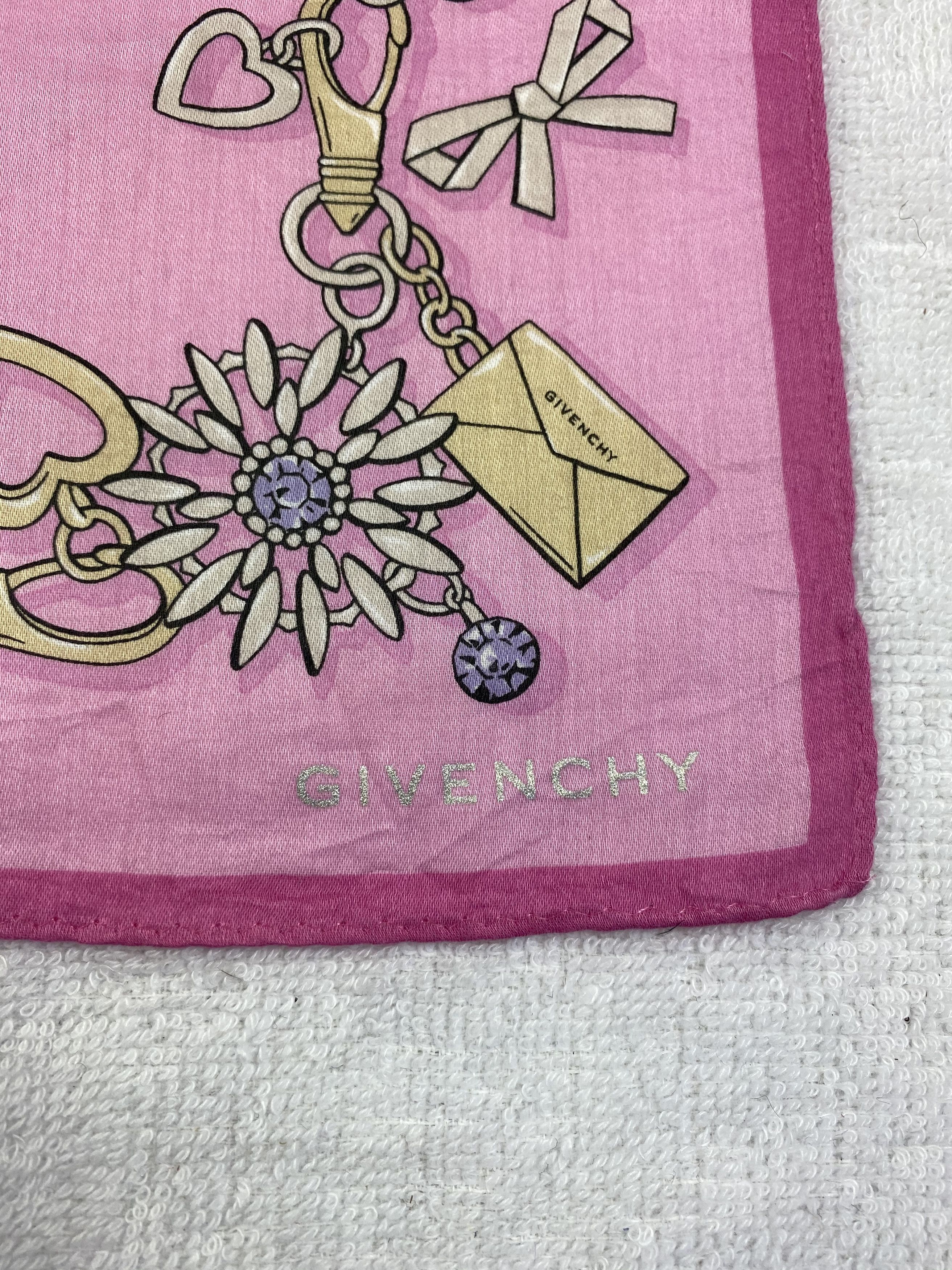 Vintage Givenchy Handkerchief / Bandana / Neckerchief Size ONE SIZE - 5 Thumbnail