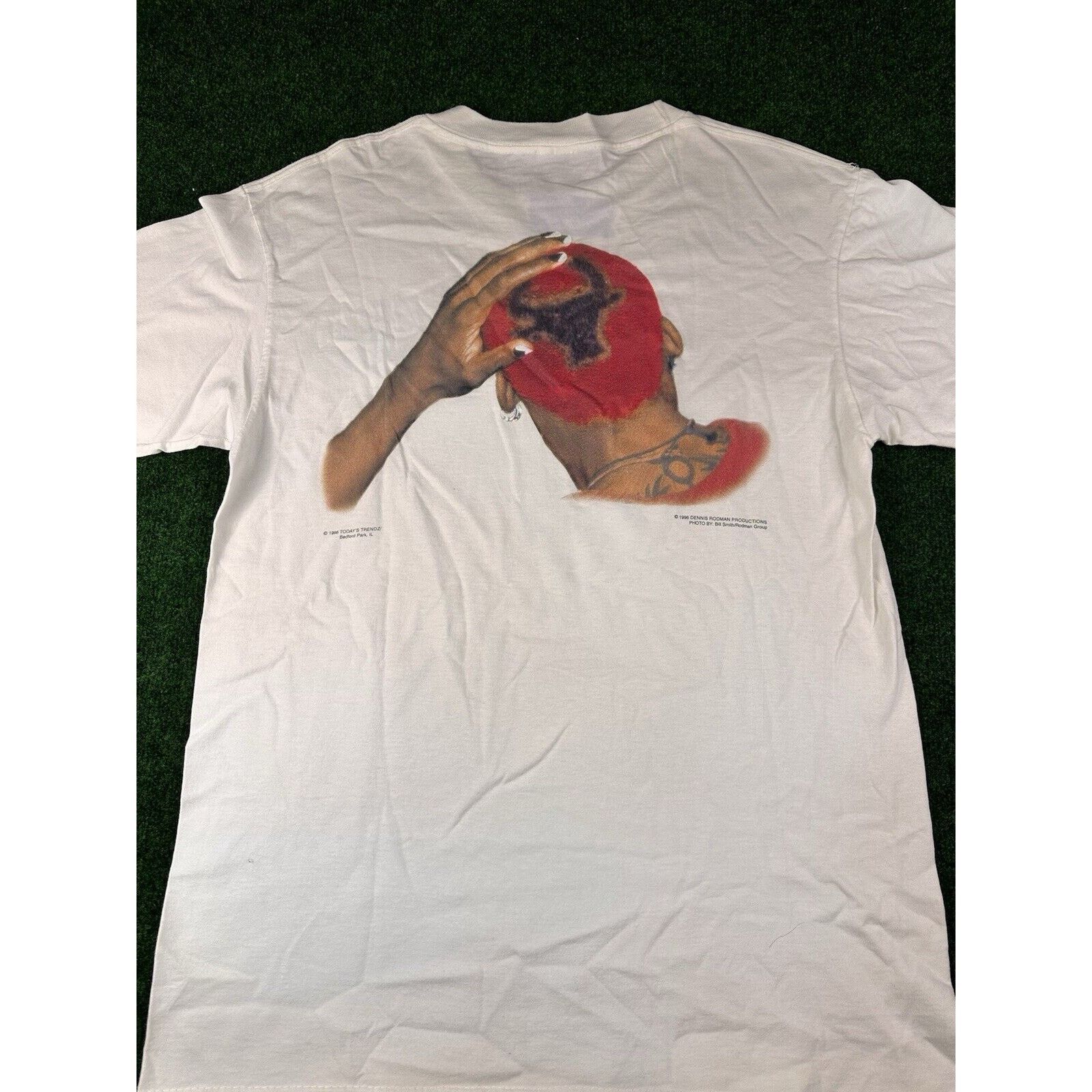 Vintage Vintage 90s Dennis Rodman Enforcer Shirt Size US L / EU 52-54 / 3 - 6 Thumbnail