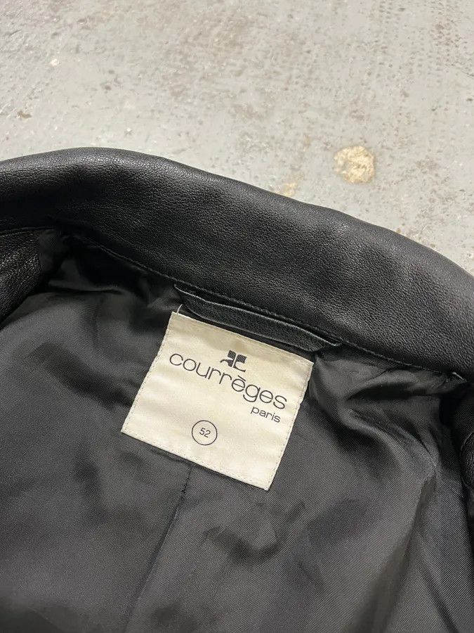 Courreges AW2023 Courrèges Worker Black Minimalist Leather Black Size US M / EU 48-50 / 2 - 11 Thumbnail