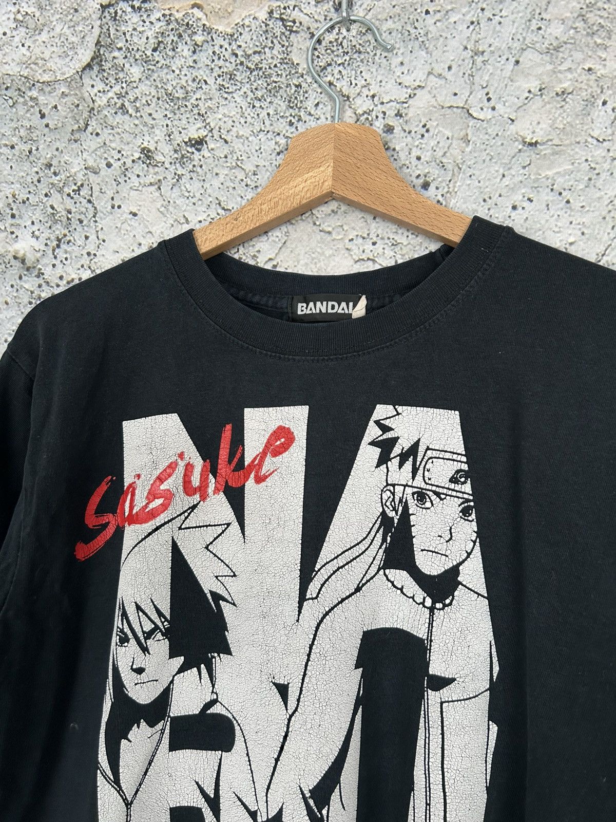 Japanese Brand Vintage Bandai Naruto 2002 Archive Anime Graphic Tee Rare Size US L / EU 52-54 / 3 - 3 Thumbnail