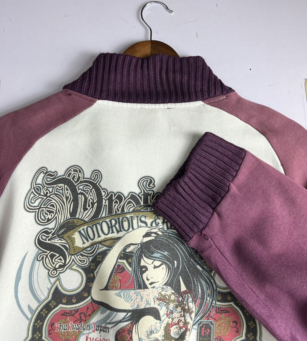 Japanese Brand × Vintage Vintage Distressed The Houston Japan Sukajan Jacket Size US L / EU 52-54 / 3 - 10 Thumbnail