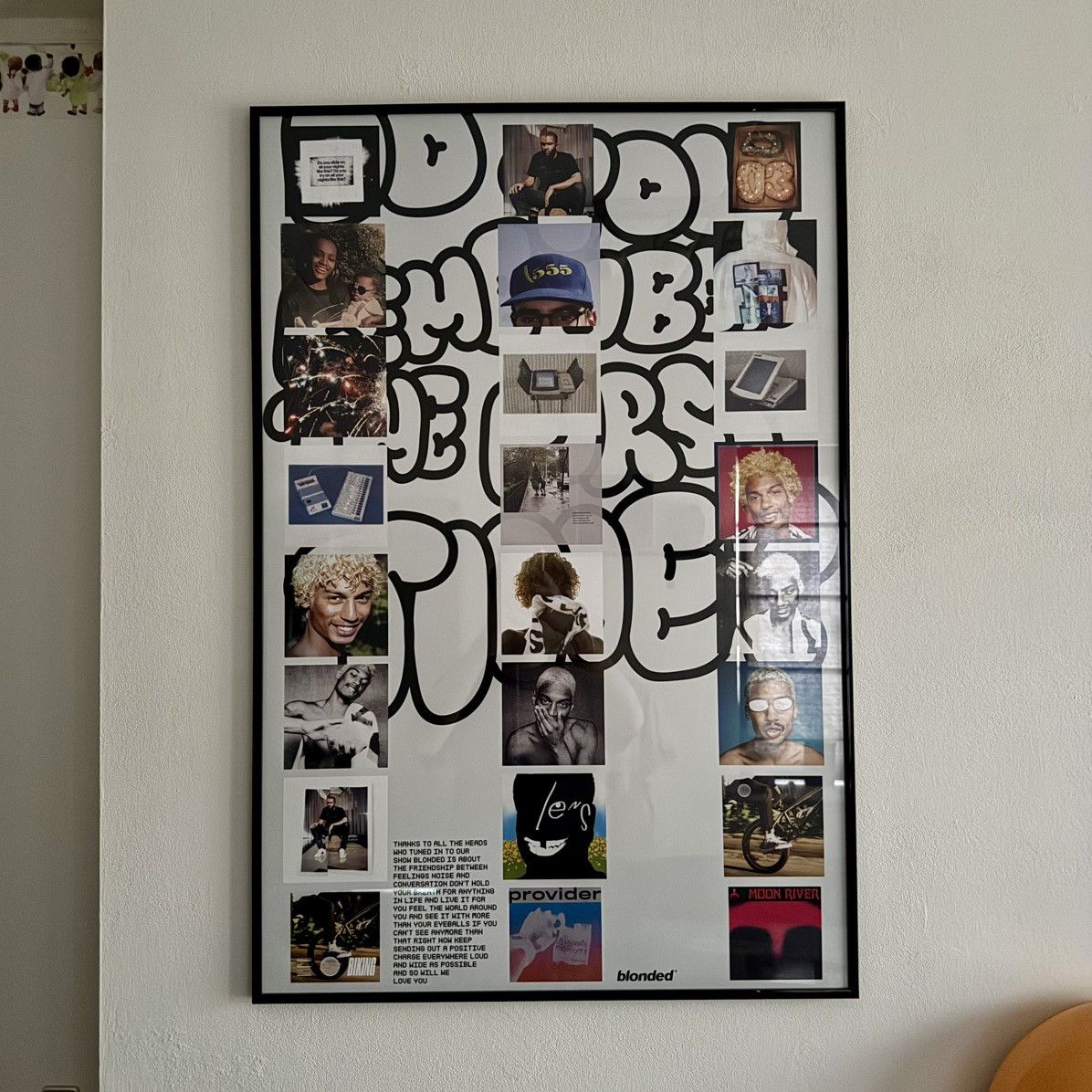 Frank Ocean Frank Ocean Blonded Blonde Radio Double Sided Poster Size ONE SIZE - 1 Thumbnail