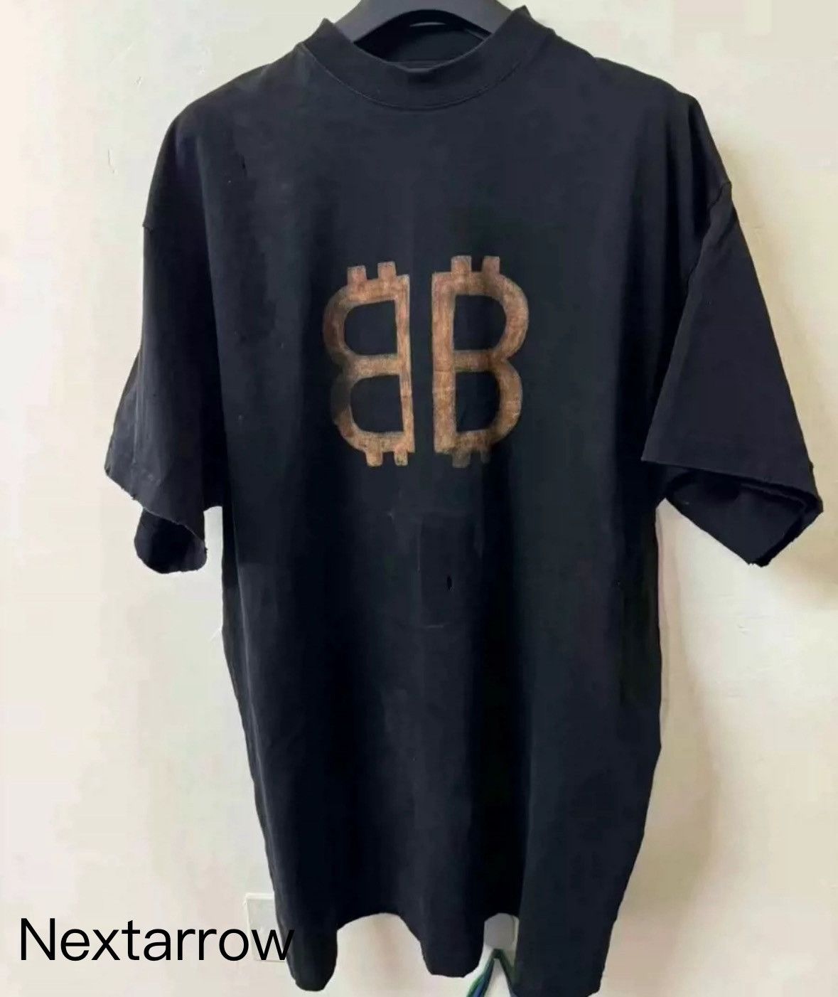 Balenciaga New Double B Bitcoin Short Sleeve