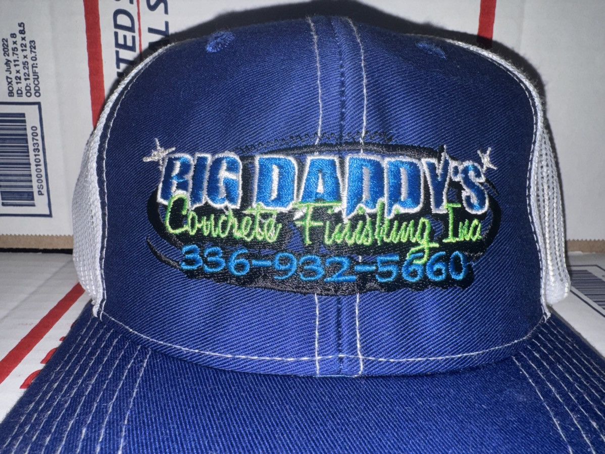 Richardson Big daddy’s concrete finishing inc. mesh trucker hat cap US Size ONE SIZE - 2 Thumbnail