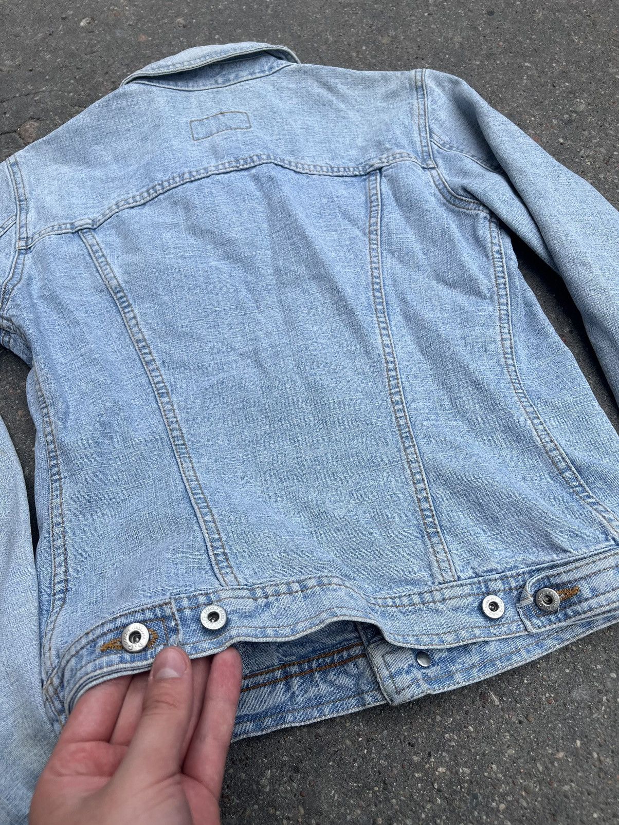 Dolce & Gabbana × Vintage Denim jacket dolce & gabbana vintage Size S / US 4 / IT 40 - 10 Thumbnail