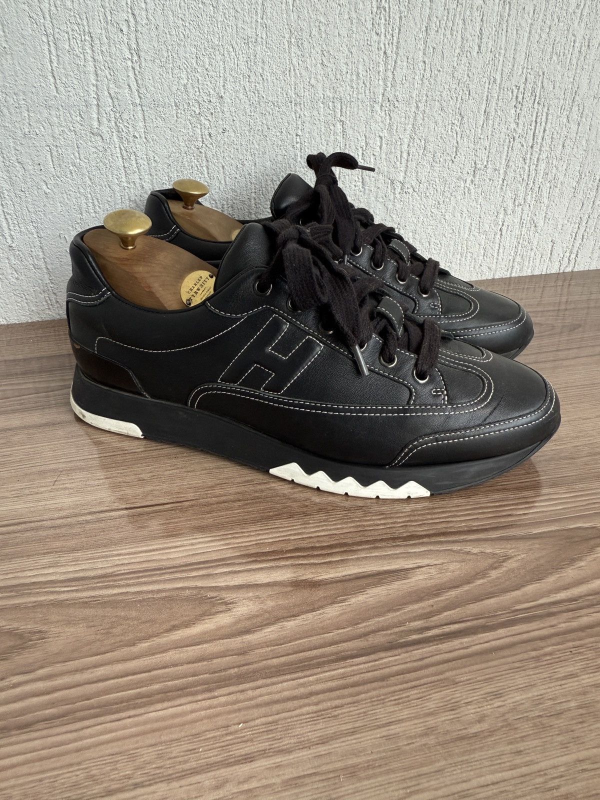 Hermes Trail leather sneaker Size US 8.5 / EU 41-42 - 2 Thumbnail