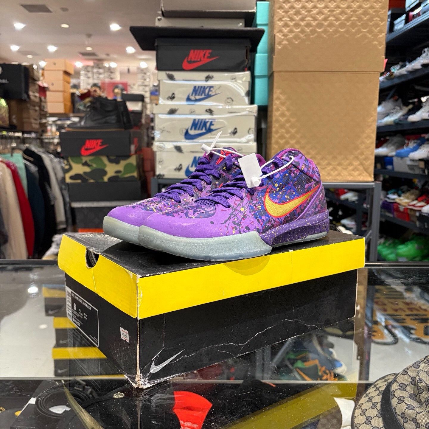 Nike Nike Purple Lowtop Sneakers 8.5 Men Size US 8.5 / EU 41-42 - 1 Thumbnail