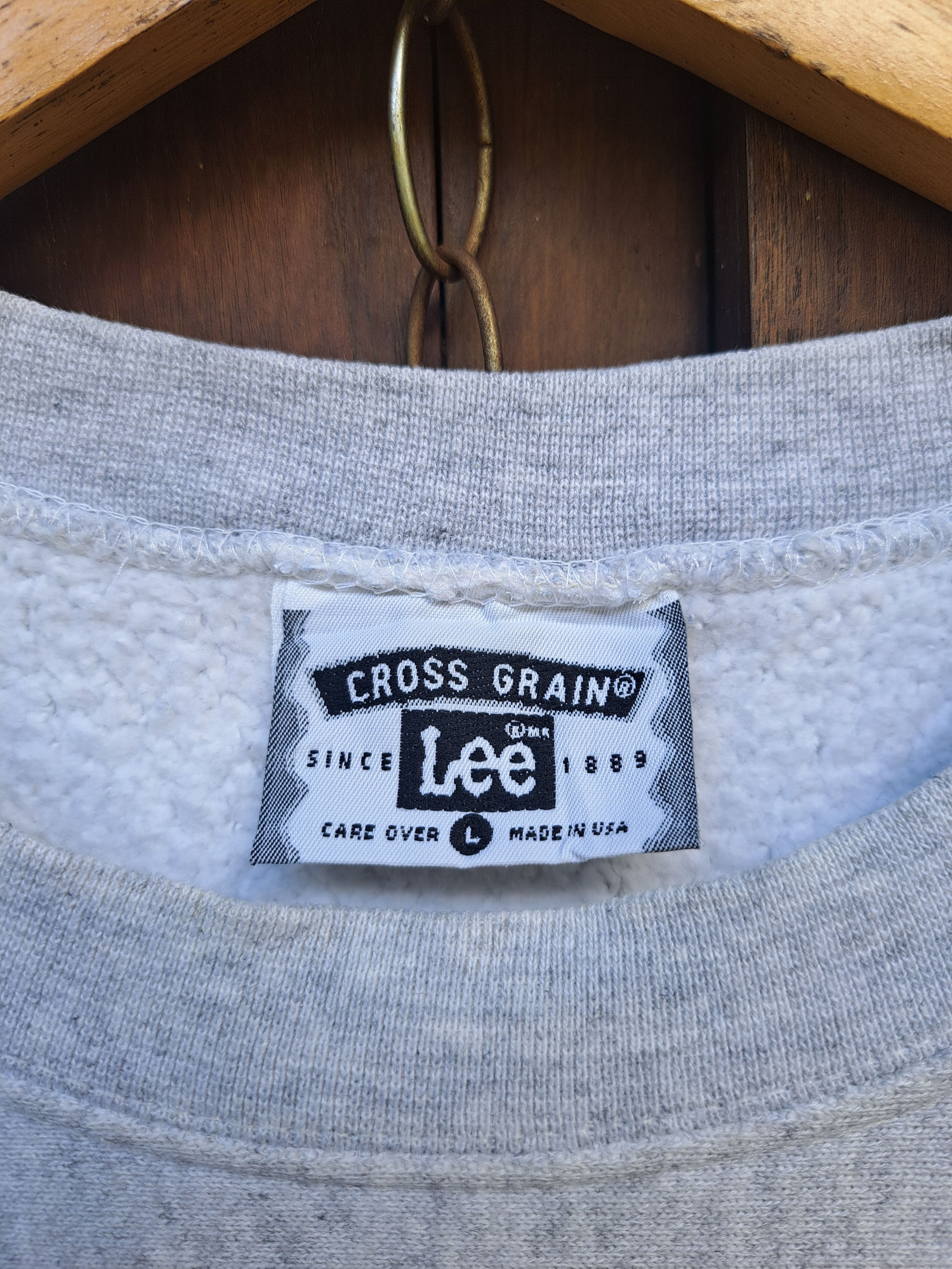 Lee Vtg 90s Lee Crossgain x The Cheesecake Factory Sweatshirt Size US L / EU 52-54 / 3 - 4 Thumbnail