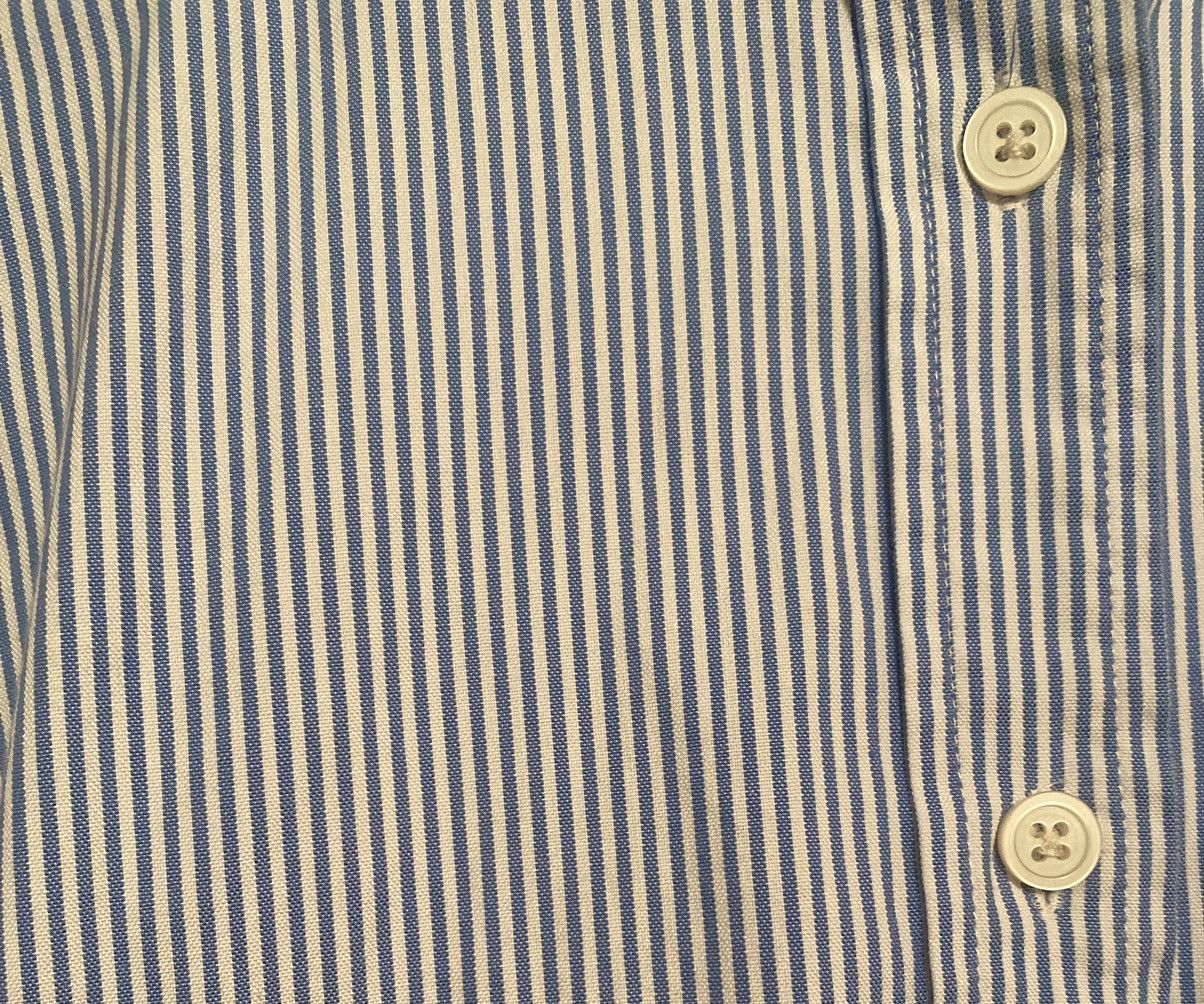 Gap × Vintage Vintage gap blue and white striped 100% cotton top large Size L / US 10 / IT 46 - 2 Thumbnail