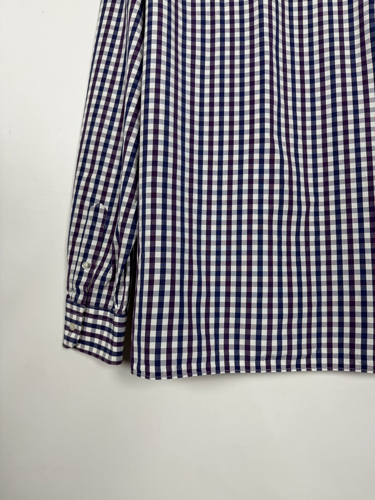 Paul & Shark Paul Shark Long Sleeve Plaid Shirt Button Up Italy Size 44 Size US XL / EU 56 / 4 - 15 Thumbnail