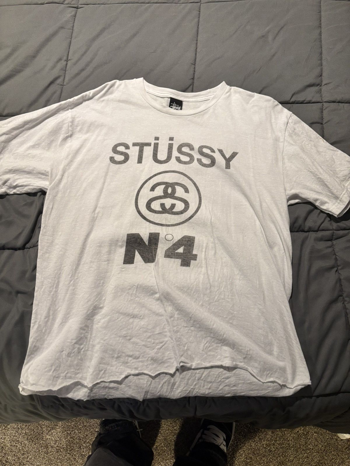 Stussy Cropped Stussy N°4 Tee Size US L / EU 52-54 / 3 - 1 Thumbnail