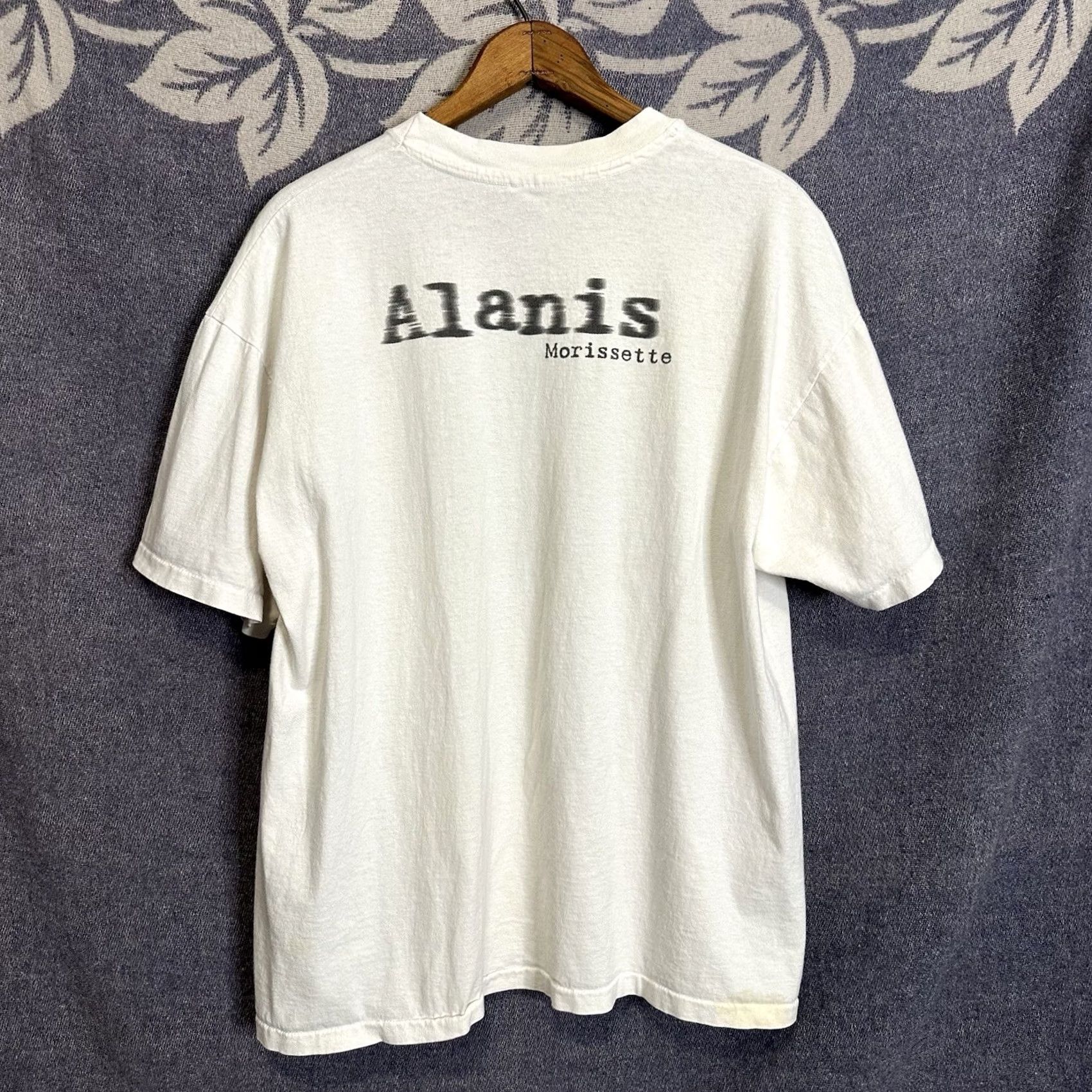 Vintage VINTAGE Alanis Morissette Do I Stress You Out Band T Shirt 90s Winterland XL Size US XL / EU 56 / 4 - 5 Thumbnail