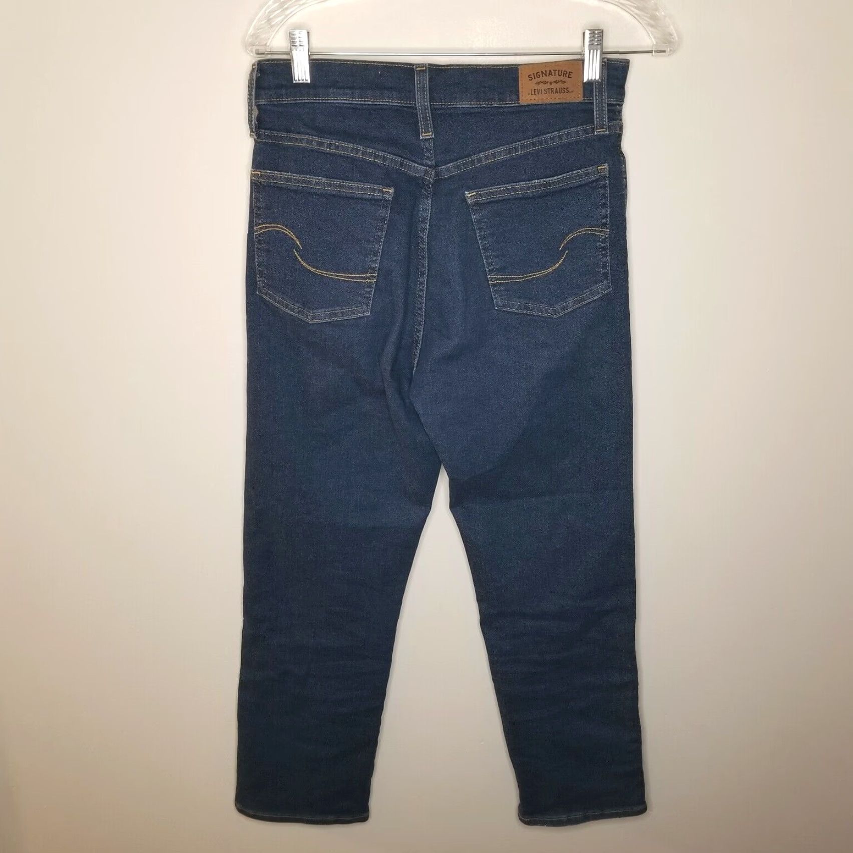 Levi's Levi's Jeans Signature Women's High Rise Straight Blue Size 6 Size 28" / US 6 / IT 42 - 4 Thumbnail