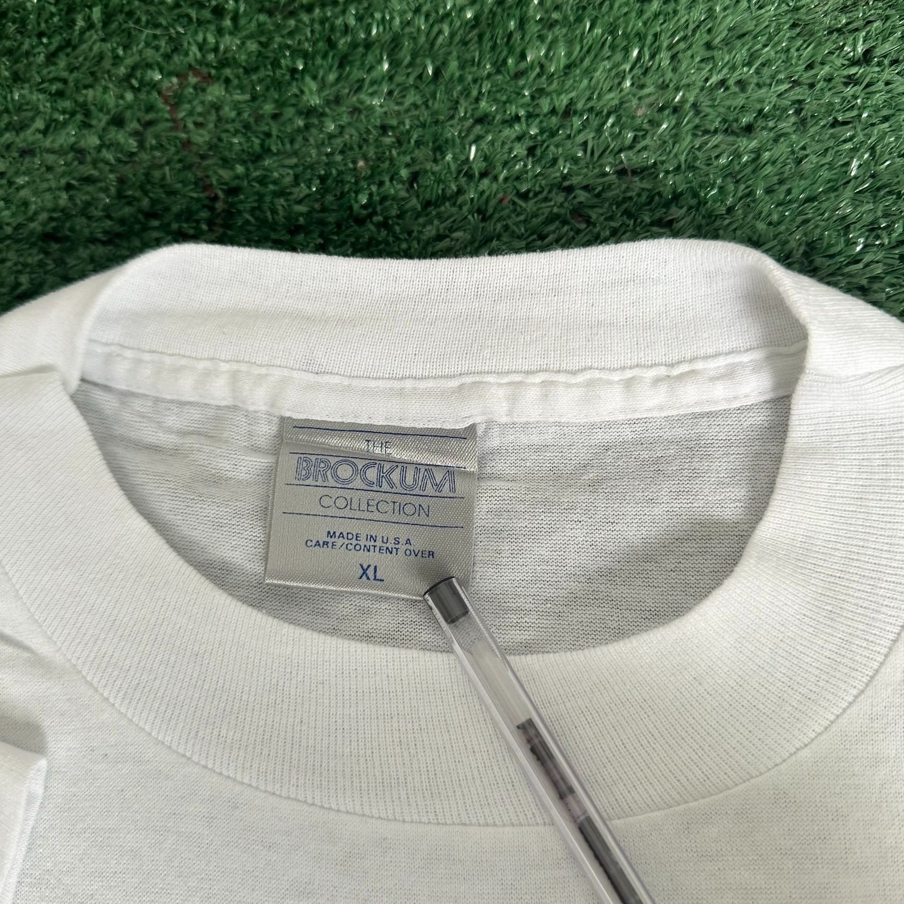 Brockum Vintage 1993 Deer Hunting T-Shirt Single Stitch Boxy Redneck Size US XL / EU 56 / 4 - 4 Thumbnail