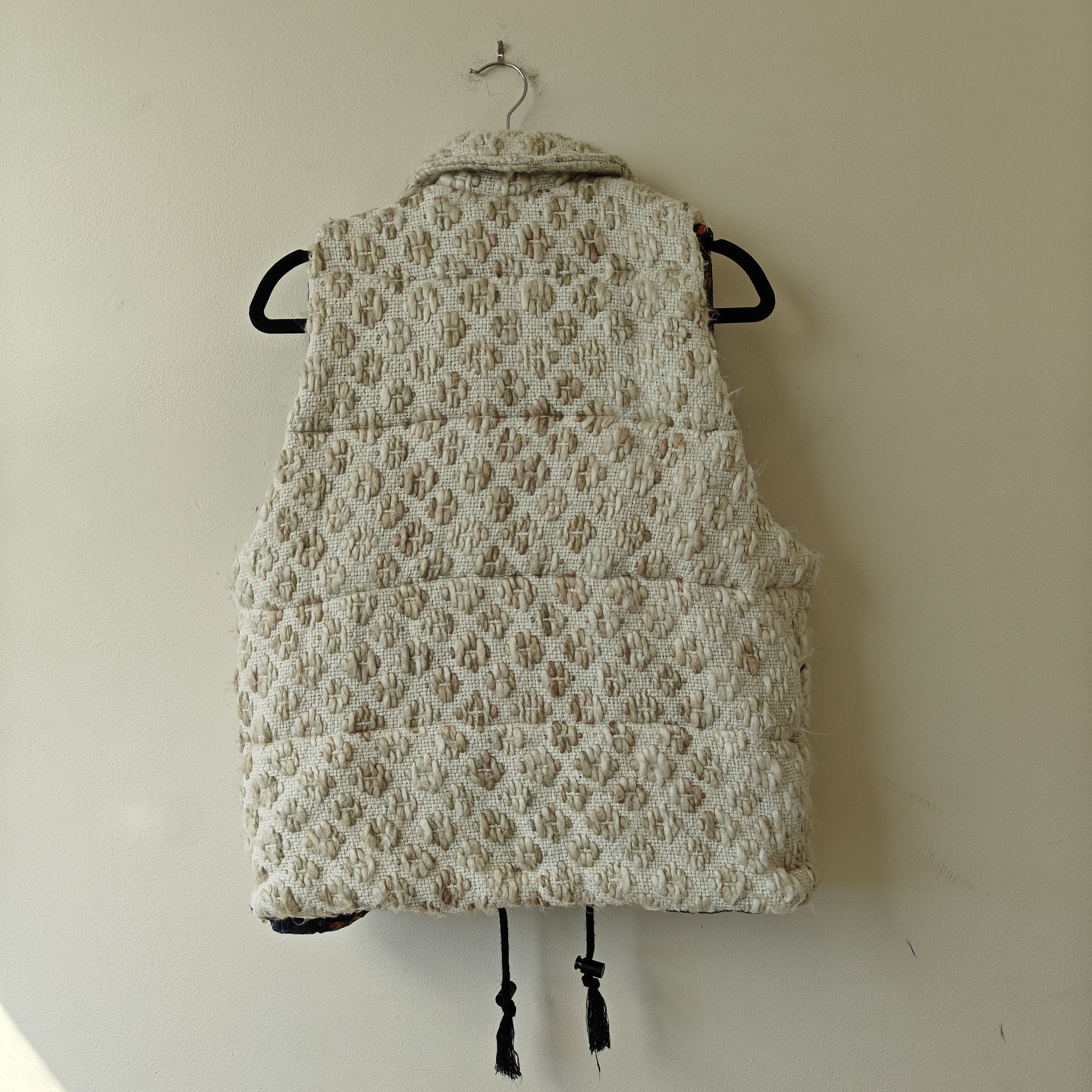 Monitaly rare embroidery puffy hand painted liner vest Size US S / EU 44-46 / 1 - 11 Thumbnail