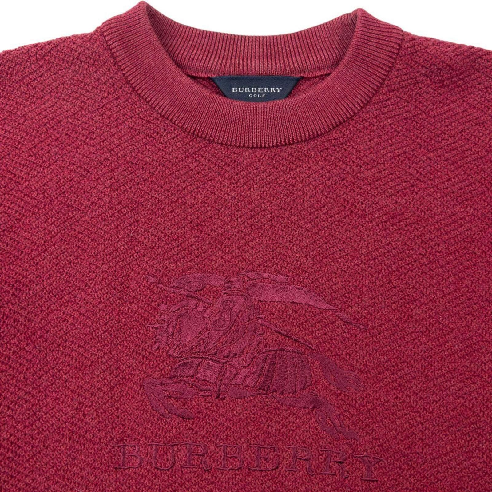 Burberry Vintage 2000s Burberry Golf Embroidered Knit Jumper Size M Size US M / EU 48-50 / 2 - 3 Thumbnail