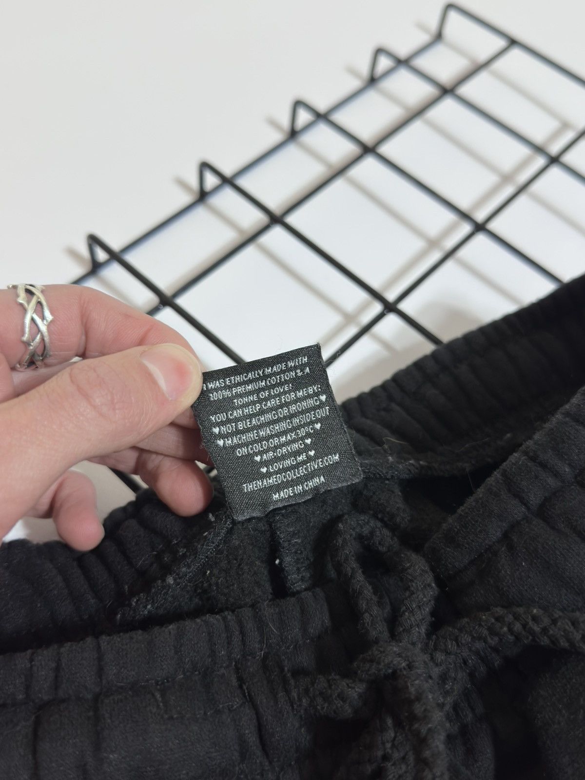 Named Collective NAMED Collective "Old English" Logo Sweatpants Black Size XS Size US 29 - 7 Thumbnail
